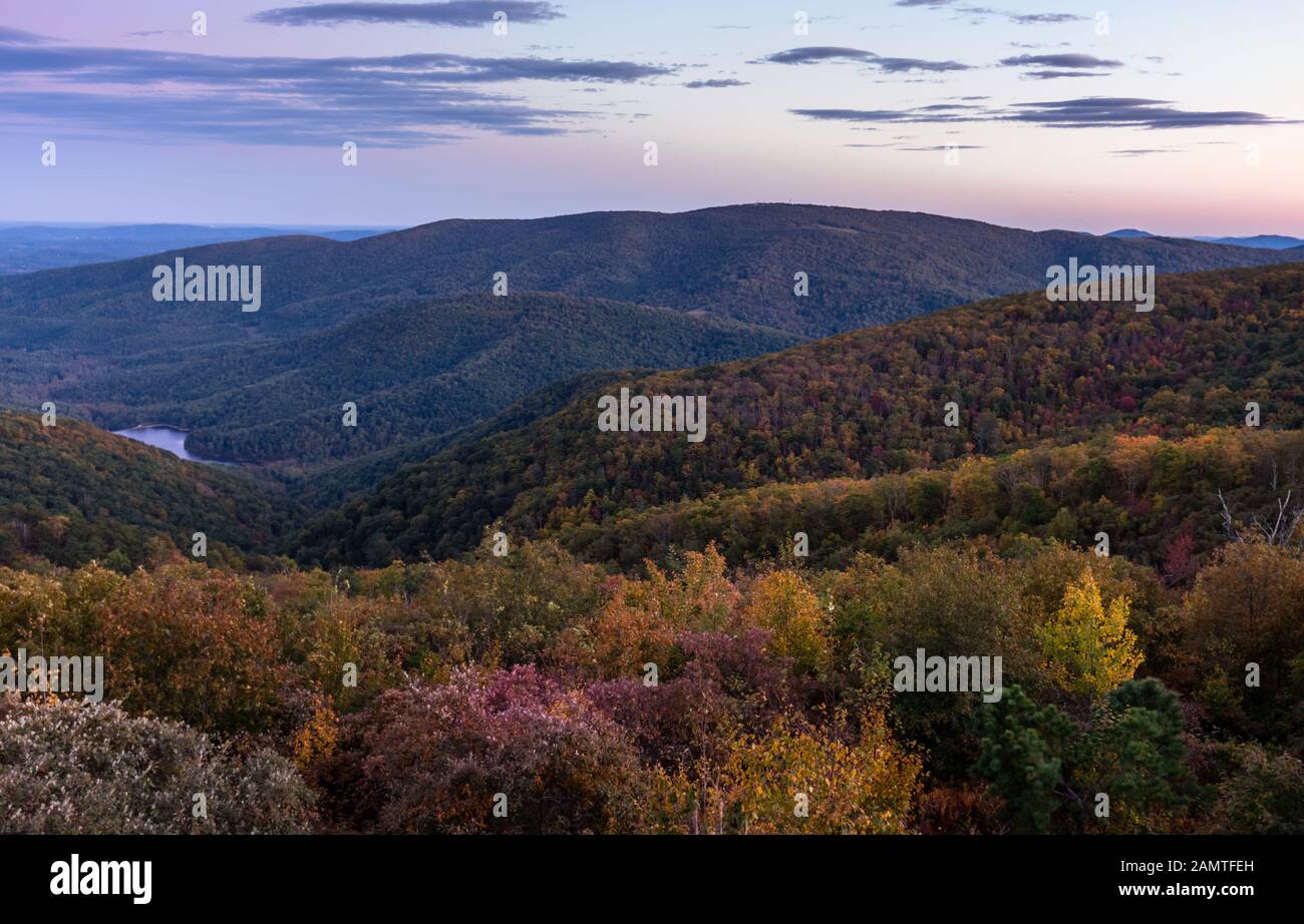 Shenandoah-Nationalpark, Crozet, Virginia, USA Stockfoto