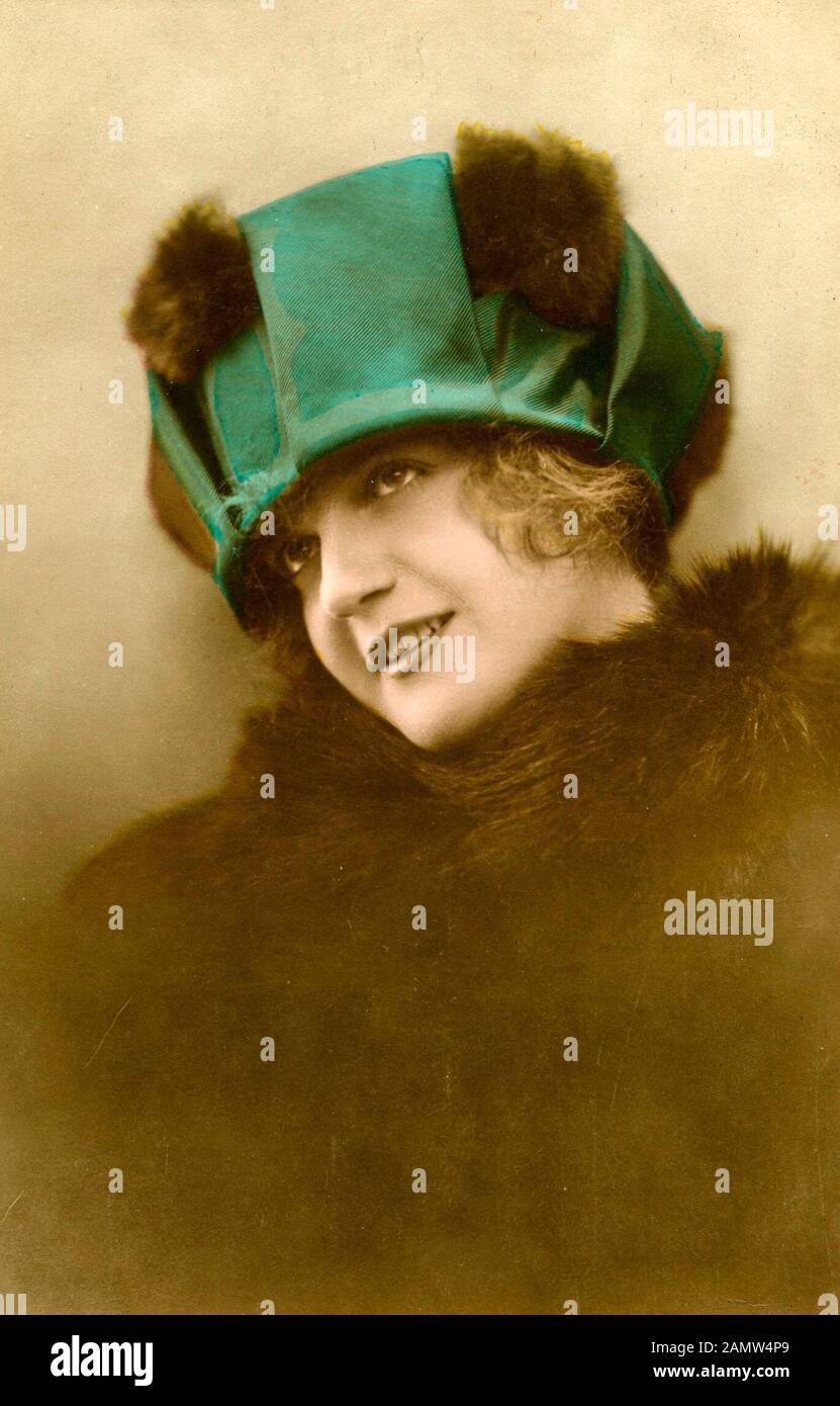 Ein Flapper in den 1920er Jahren Stockfoto