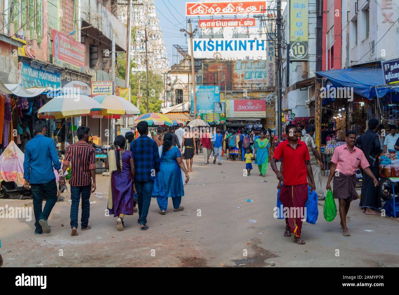 Madurai, Südindien Stockfoto