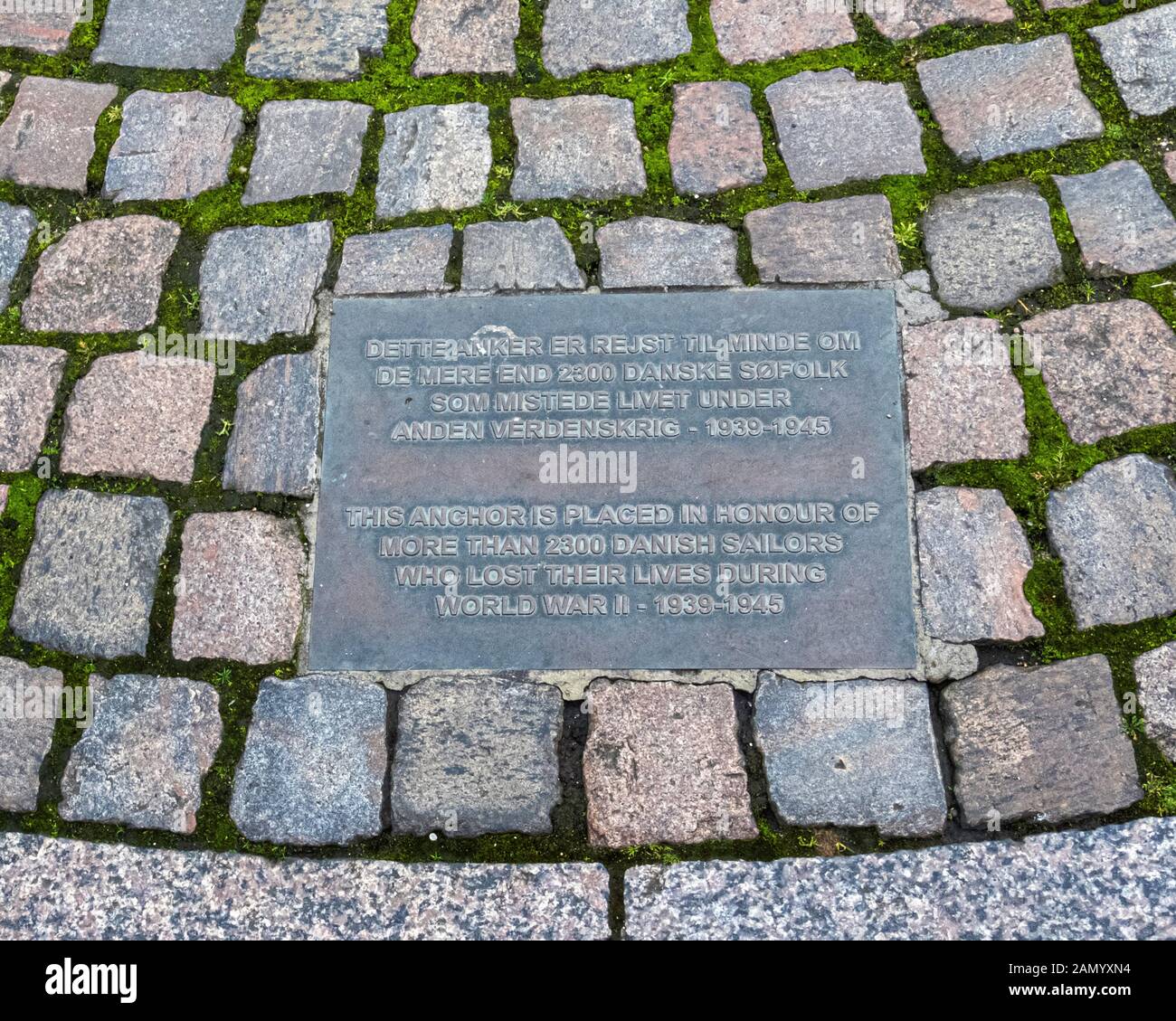 Der Gedenkchor Denkmal, das an die mehr als 1.700 dänischen Offiziere