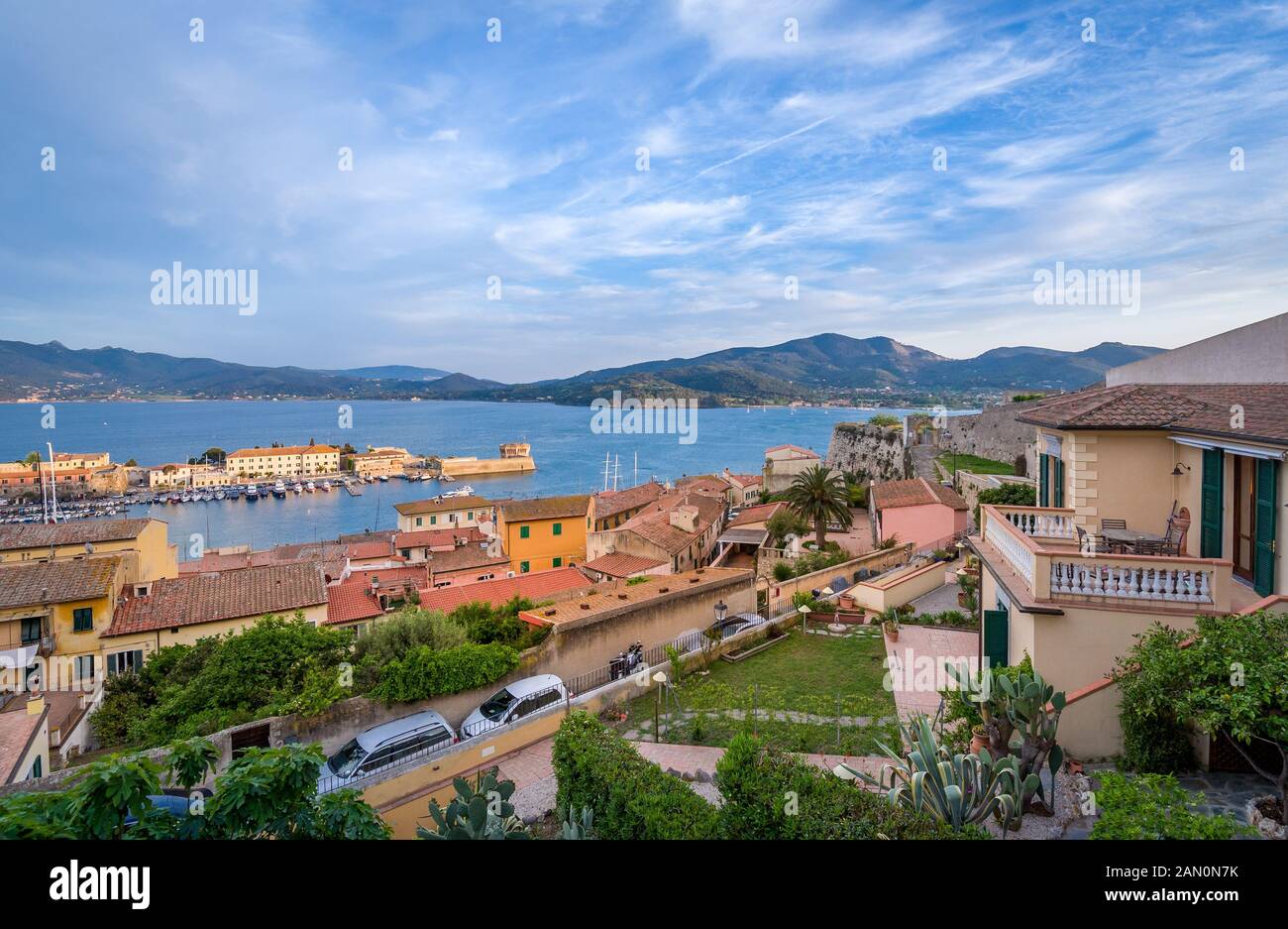 Portoferraio, Insel Elba, Italien Stockfoto