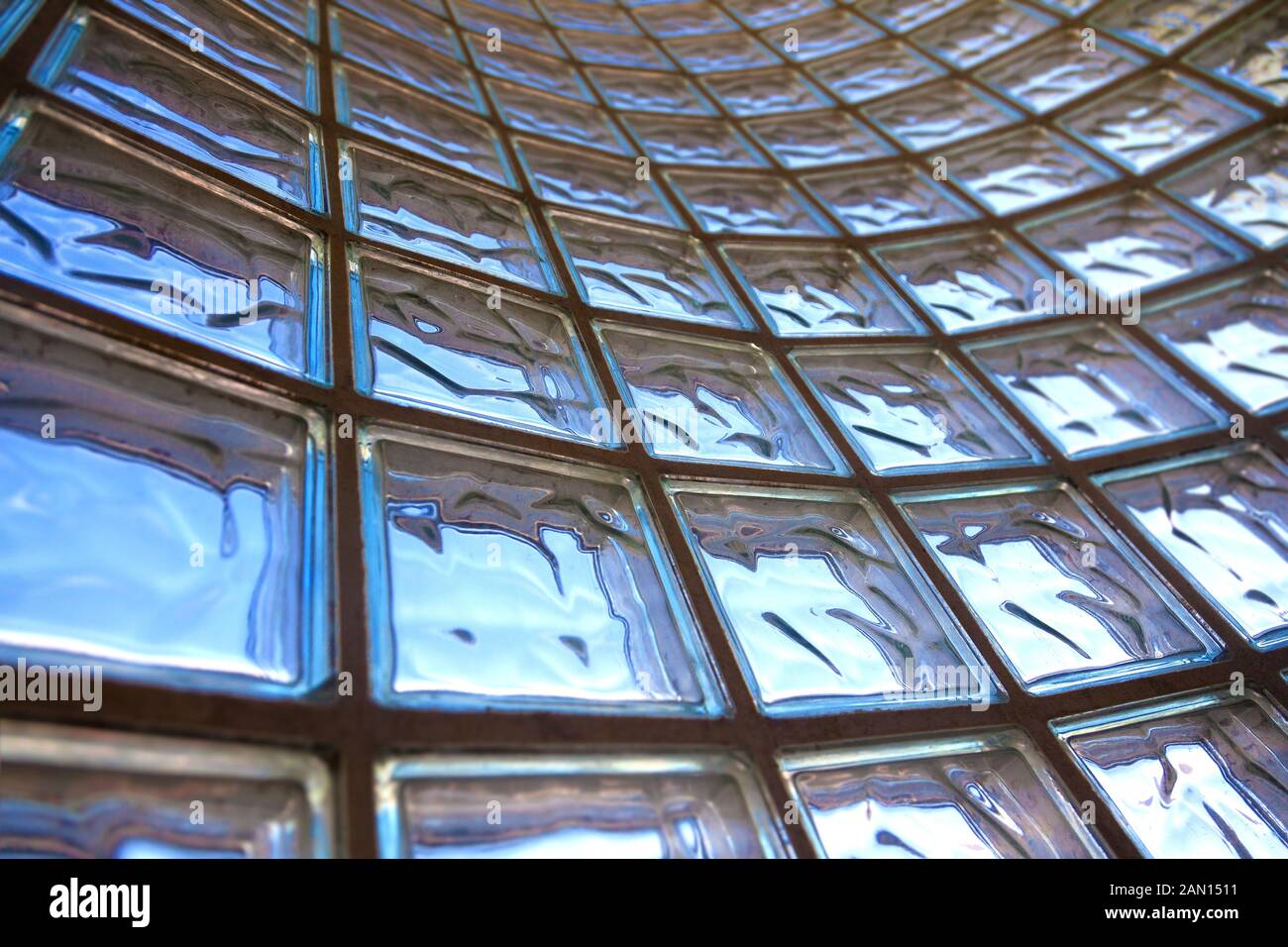 Abstrakte Architektur Glas Muster Stockfoto