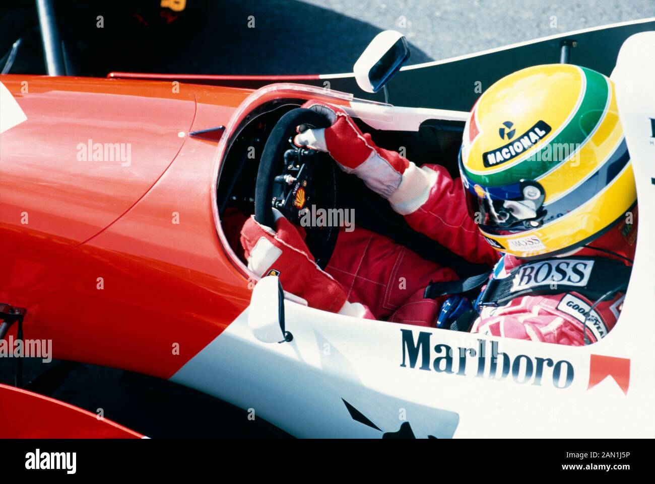 Ayrton Senna Notizbuch Monaco 87