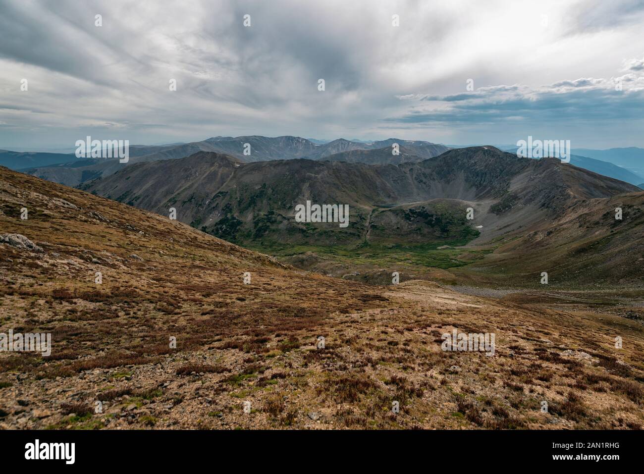 Rocky Mountains Landschaft in der Nähe von Denver Stockfoto