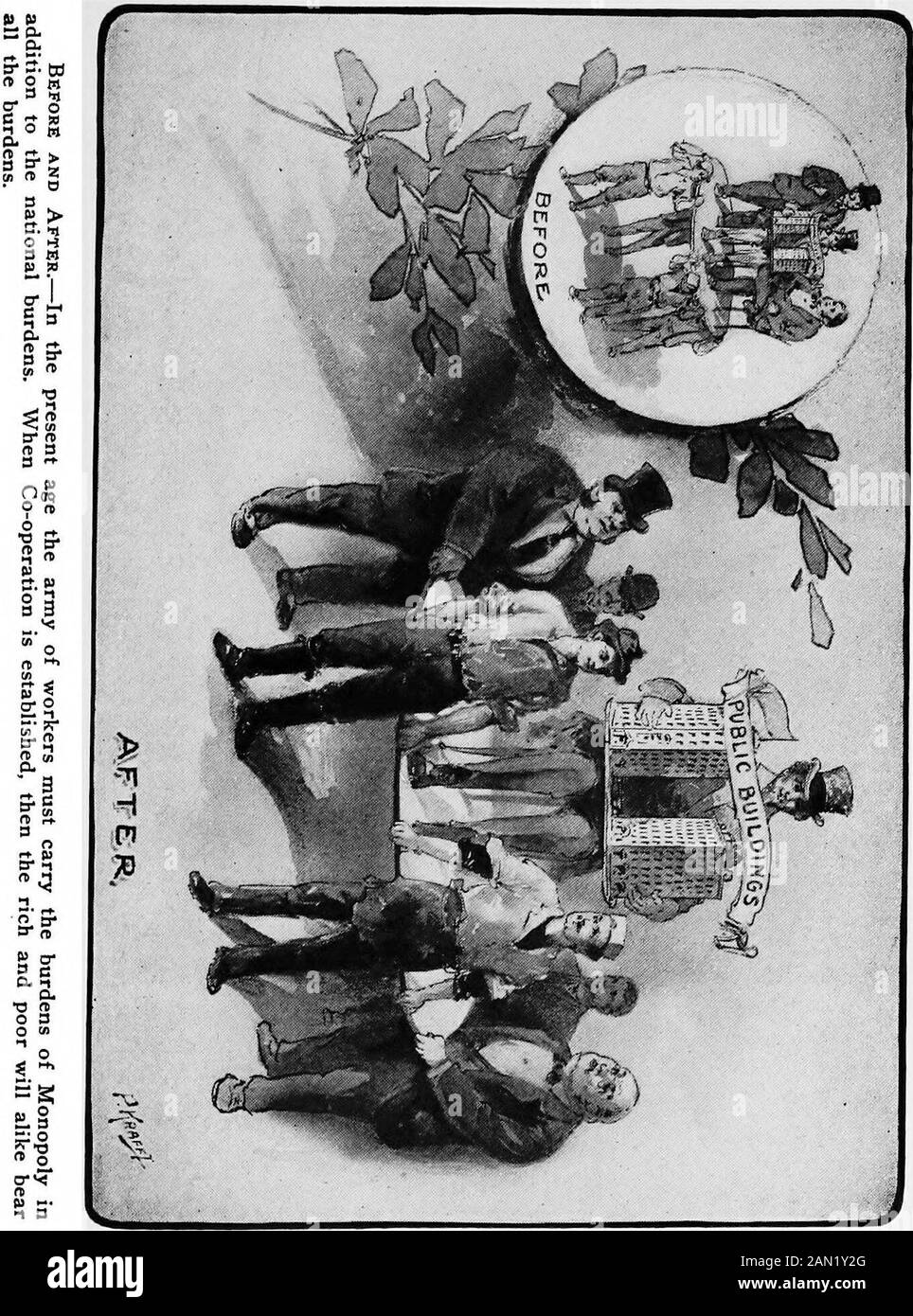 Kapital und Arbeit . für die Kooperativemethode, bis genügend Stimmen für die Durchführung von Wahlen gewonnen werden können. Bereits einige kleinere Offi-cers wurden aus verschiedenen Teilen des Coua-Try gewählt. Die Abstimmung dieser beiden Parteien war im Jahr 2000 zwischen vierhunderttausend und fünfhunderttausend. Die Plattform der Sozialistischen Partei M 1904/05 ist sehr umfassend und so langwierig, dass wir sie hier einfügen. Es gibt andere soziale Bewegungen, die havebreen, um die gegenwärtigen Übel der Gesellschaft zu beheben; Ihey kämpfen alle um Existenz, jeder hofft, die Welt mit seinem Po zu fegen Stockfoto