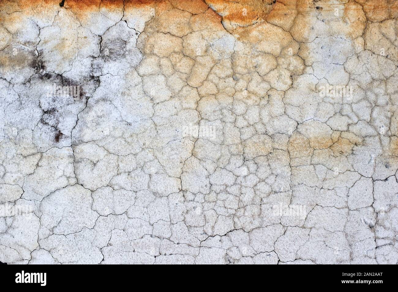 Alte gerissenen Beton wand Textur. Stockfoto