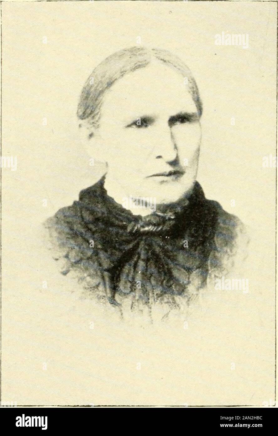 Die Familie Dewees; genetische Daten, biographische Fakten und historische Informationen . ^; m. 2d, Thomas H. Draper. 102. Cornelius, B. 1822, d. 11, 15, 1851, m. Sarah C.Townsend. 103. William Henry, B. 188, d- 9) 20, 188224, m. Ist, Sar-ah Draper; m. 2d, Hester Ann Raughley, geborene Smith;m. 3d, Isella Tinley, Witwe, geborene Dunn. 104. Draper Alexander, B. 2, 23, 1826, d. 9, 3, 1902, M. Lydia Pearson. Kinder von Nr. 39.Avery und Mary Draper. 105. Nehemiah, m. Eunice Stokley. 106. Christjana. 107. Thomas. Kinder von Nr. 44. Samuel Deweese und ihre Frau, Rachel Williams. 108. Elizabeth, M. William Roe. 109 Stockfoto