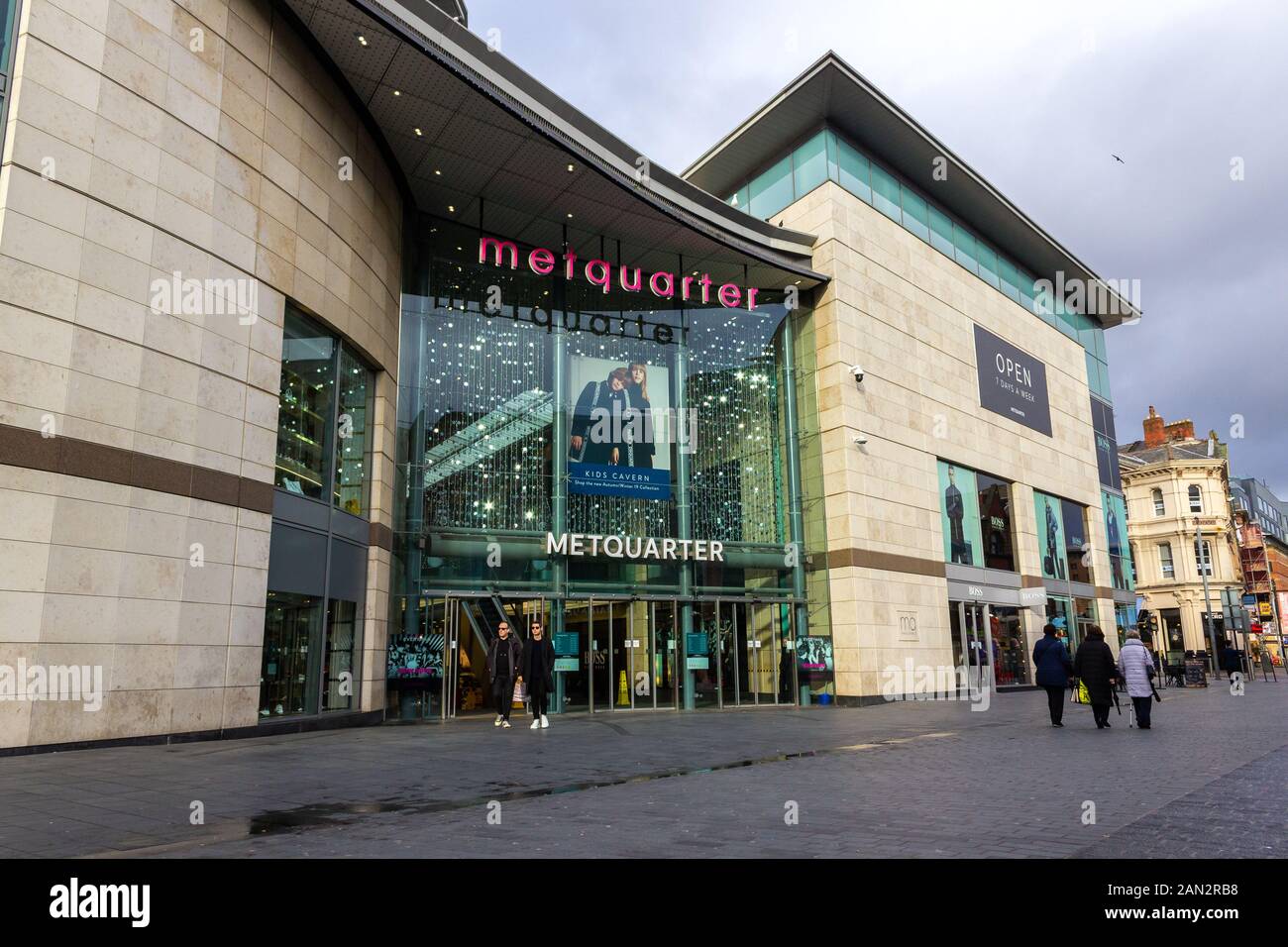 Metquarter Einkaufszentrum, Whitechapel, Liverpool Stockfoto