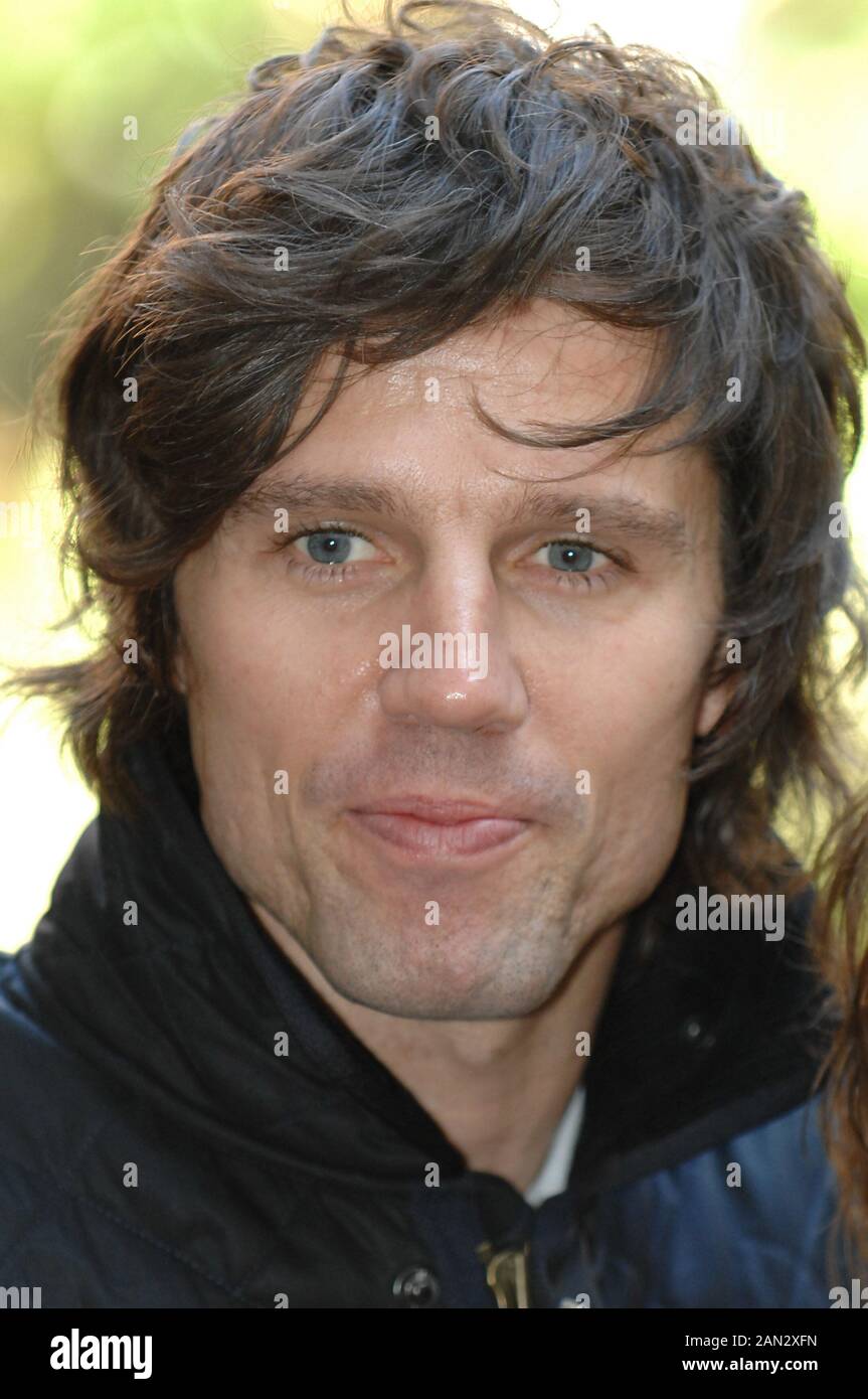 Mailand Italien 27/11/2006 Fotositzung von Take That vor der Pressekonferenz: Jason Orange Stockfoto