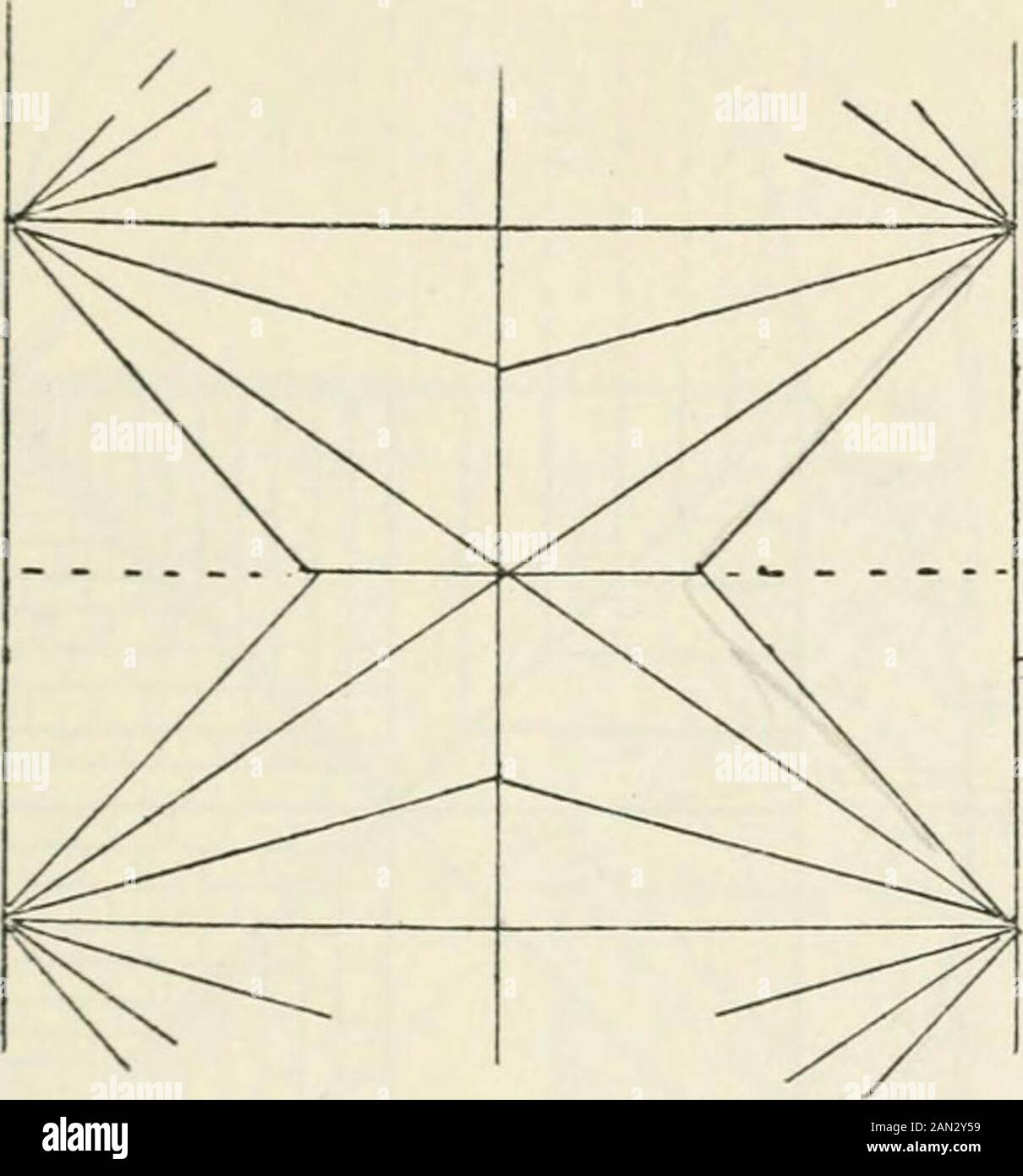 Gotik in Frankreich, England und Italien . CH. XIl] FRÜHES ENGLISCH 21 Ich habe eine Luft großer Geräumigkeit in diesem Teil des Gebäudes. Die Gewölberippen sind viergliedrig und haben Firstrippen und T^ntveextra Zwischenrippen (Abb. 89) die aus dieser Zeit eine wichtige Rolle im englischen Vaulting spielen und, wie nachfolgend erläutert wird, zu einem neuen Prinzip der Gewölbekonstruktion führen, das diesem Land eigen ist. Die äußere Erhöhung dieses Kirchenschiffes ist vielleicht das Finestbeispiel für kräftiges und schweres Frühenglisches Werk. Abb. 89. Eher noch bevor das Kirchenschiff von Lincoln Bishop de Lucy Win- gebaut worden war Stockfoto