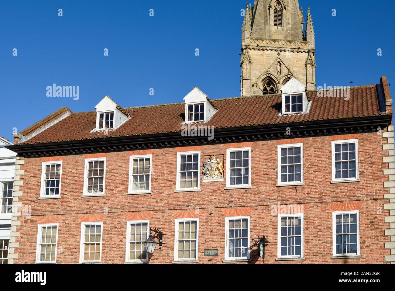Newark-on-Trent historische Marktstadt in Nottinghamshire, UK. Stockfoto