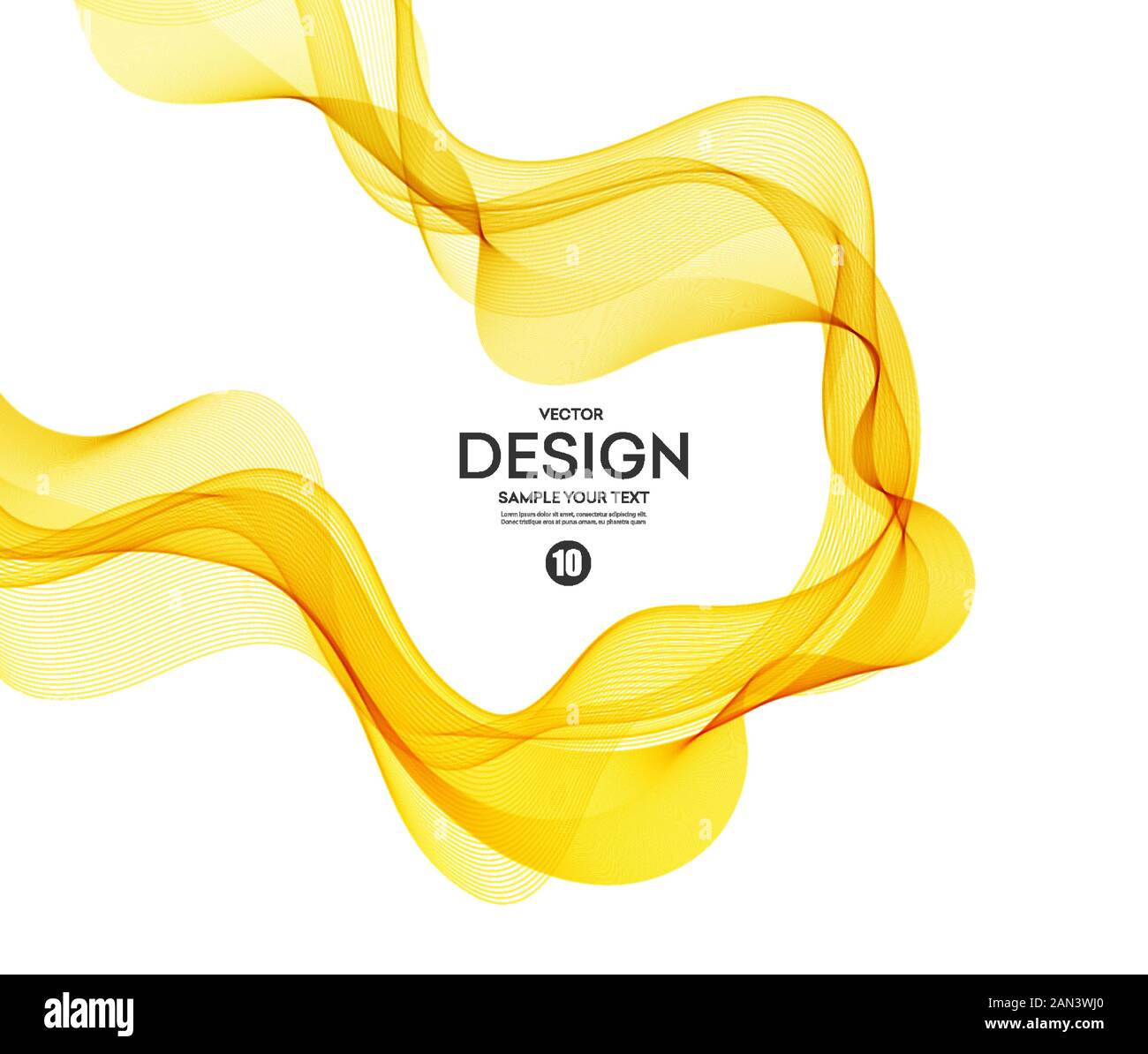 Abstrakte farbenfrohe vector Hintergrund, Farbe wave für Design Broschüre, Website, Flyer. Stock Vektor