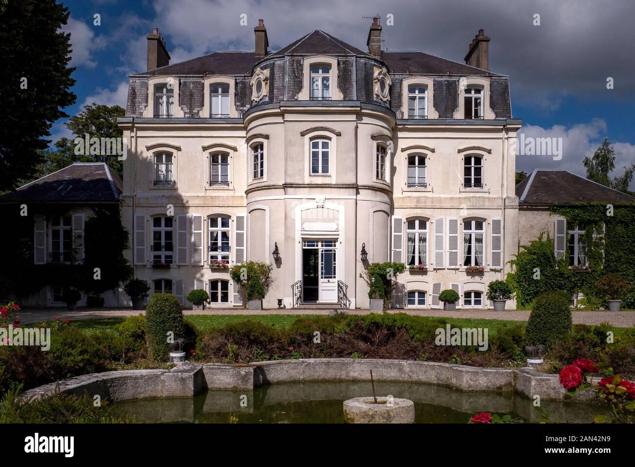 Najeti Hôtel Château Cléry Boulogne Frankreich Stockfoto