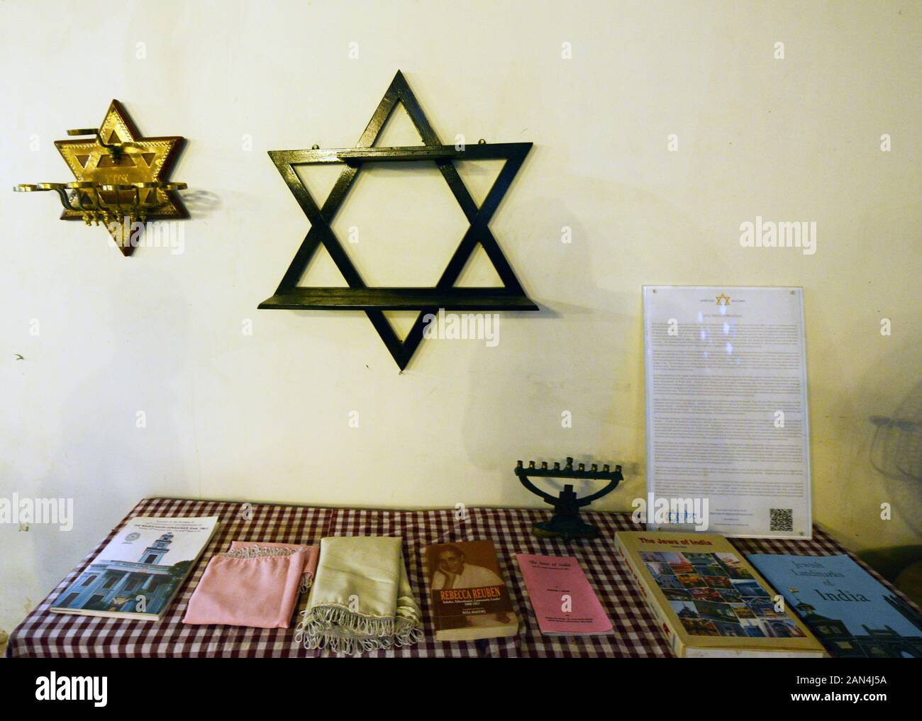 Die ohel David Synagoge in Pune, Indien. Stockfoto