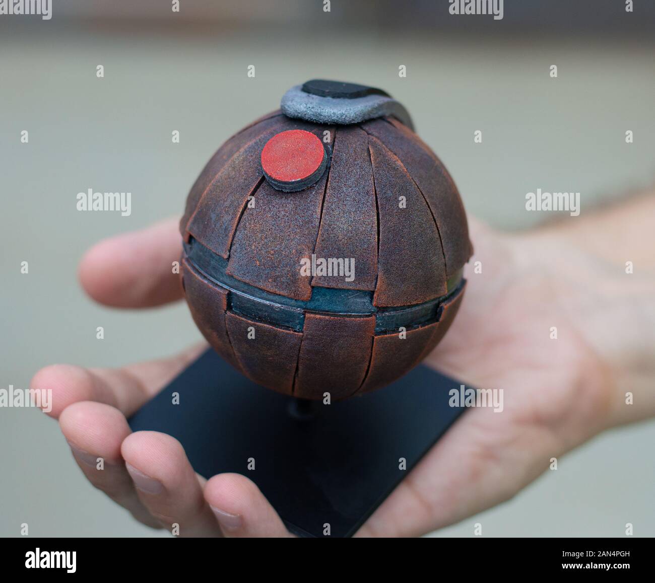 Star Wars Thermal detonator Replik von einem prop Teekocher. Stockfoto