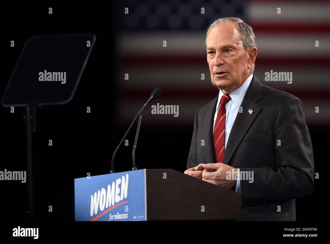 New York, NY, USA. 15 Jan, 2020. Mike Bloomberg anwesend für Frauen für Mike Bloomberg 2020 Kick-Off-Veranstaltung, Sheraton New York, New York, NY 15. Januar 2020. Credit: Kristin Callahan/Everett Collection/Alamy leben Nachrichten Stockfoto