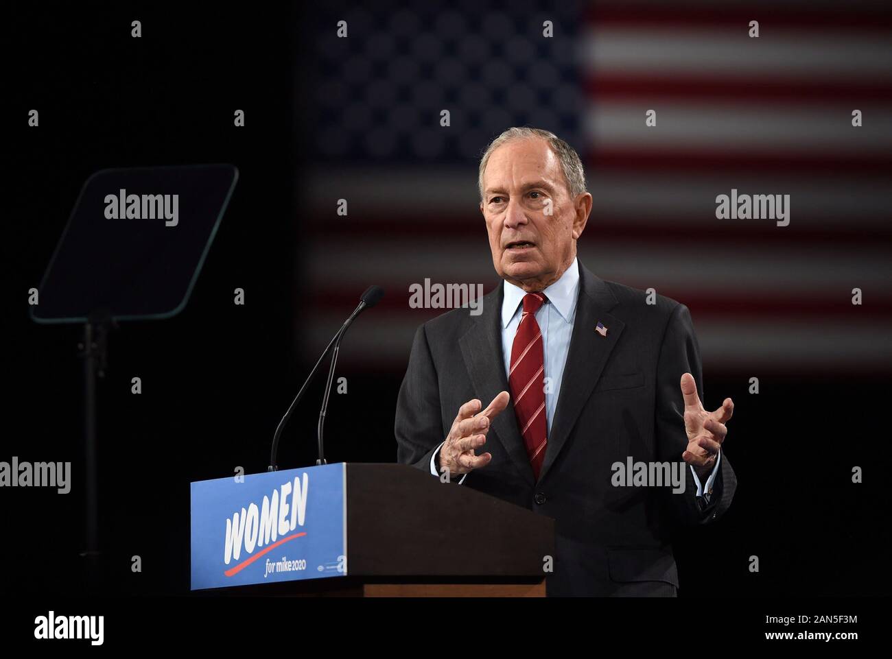 New York, NY, USA. 15 Jan, 2020. Mike Bloomberg anwesend für Frauen für Mike Bloomberg 2020 Kick-Off-Veranstaltung, Sheraton New York, New York, NY 15. Januar 2020. Credit: Kristin Callahan/Everett Collection/Alamy leben Nachrichten Stockfoto