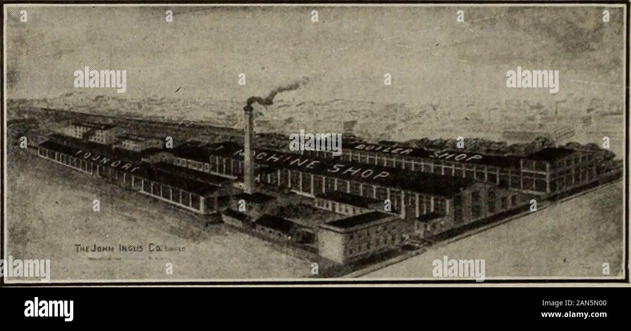 Kanadische Transport & Distribution Management. 40 KANADISCHEN EISENBAHN UND MARINE WORLD, 1921. Die John INGLIS COMPANY, LIMITED INGENIEURE UND ENTSCHEIDUNGSTRÄGER MOTOREN Kessel, Kessel und Behälter aller Art uns für Preise andspecifications. Schreiben. Druckrohre, schwere PlateWork, und Spezialwerkzeugerforderlich Maschinen. Pflanze des John Inglis Co. Limited 14 STRACHAN AVE., TORONTO, KANADA Vertreter im Osten Kanada - Jak. W. PYKE & Co., Ltd., 232 St. James Street, Montreal, Ottawa Vertreter, - J. W. ANDERSON, 7 Bank Street Chambers. Stockfoto