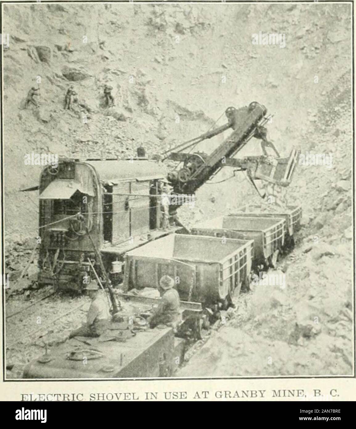 E/MJ: Engineering und Mining Journal. e. Ein Draht Griff angeordnet, um die Lampe zu halten könnte besoldered in die Peripherie der äußere Rahmen (so wie notto stören mit dem Reflektor zu zerlegen), falls gewünscht. 1 (Dezember 2, 191 [NEEWNG AXU BERGBAU JOURN. l. Hütte habe ich nicht gefunden dieser notwendig, da die Bob casteadied mit den Fingern halten das Bullauge und Lampe. Oder nach ein wenig Übung mit der Kante des bullse Mehrere Ingenieure in diesem Bereich adoplreflector und Express eal Zufriedenheit mit it. ELSecforic Slh © ve] l aft GjtpaiaJby B^(. M. (mit. i i i Früh in L 91 ICH eine Bueyrus 10 R e Stockfoto