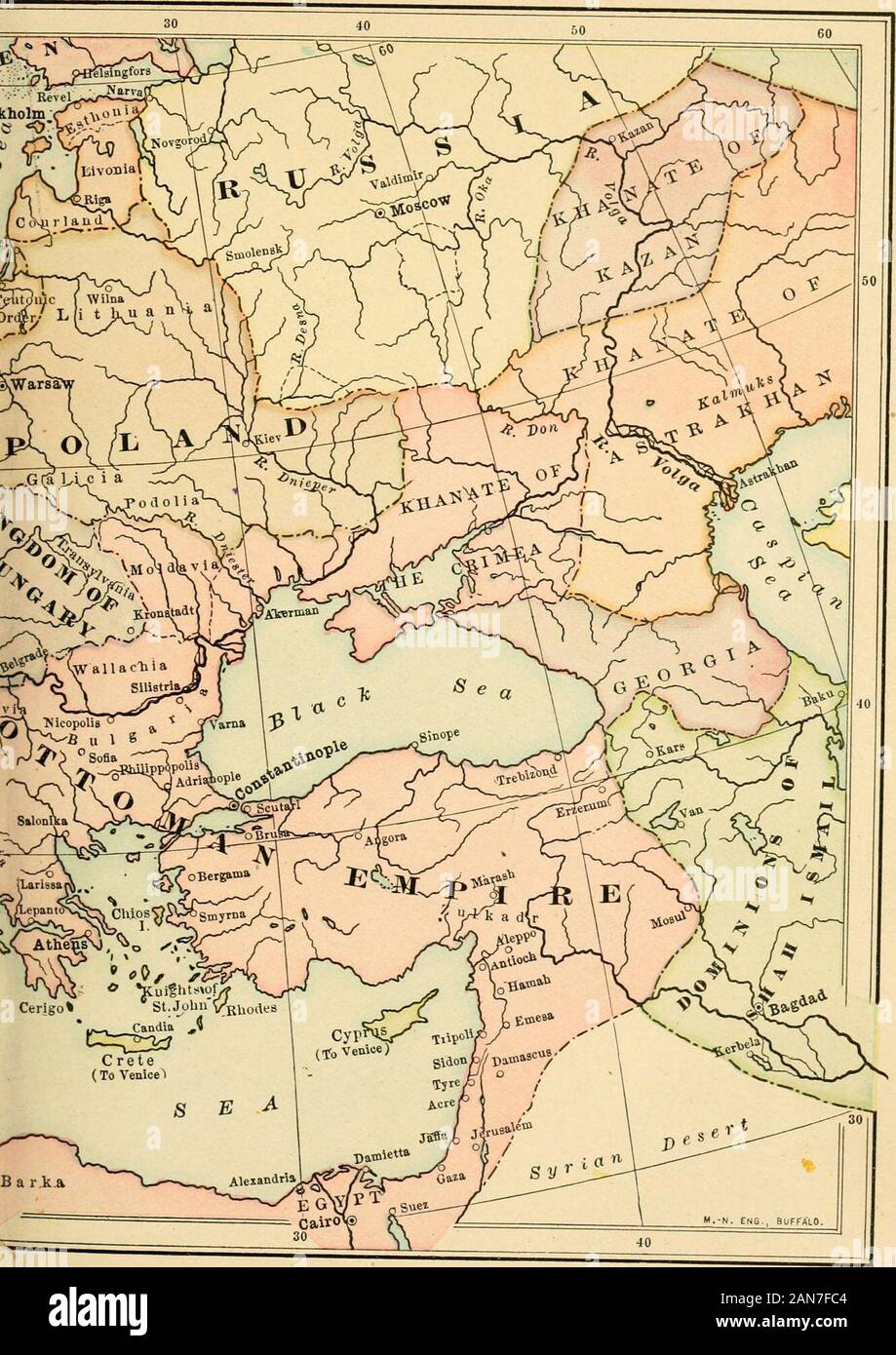 Mittelalterliche und moderne Geschichte. f  Nicopolis SiloDika -.^/-o^Cerigo % St. JobnVR Kreta (nach Venedig! B a rk. ein Cairov Kriege zwischen CHARLES UND FRANCIS 321 Titel die spanischen Monarchen, Francis wurde bitter enttäuscht, und Während alle den Rest seiner Herrschaft hielt ein eifersüchtiger andalmost incessant Kriegsführung mit Charles, deren ungeheure besitzen - Sion jetzt fast das französische Königreich umgeben. Italien war Thefield von viel von den Kämpfen, wie die Sicherung der Herrschaft im thatpeninsula war ein Hauptziel der einzelnen Konkurrenten.^ Was ist bekannt als der erste Krieg zwischen Francis und theEmperor brach in 1521.^ Stockfoto