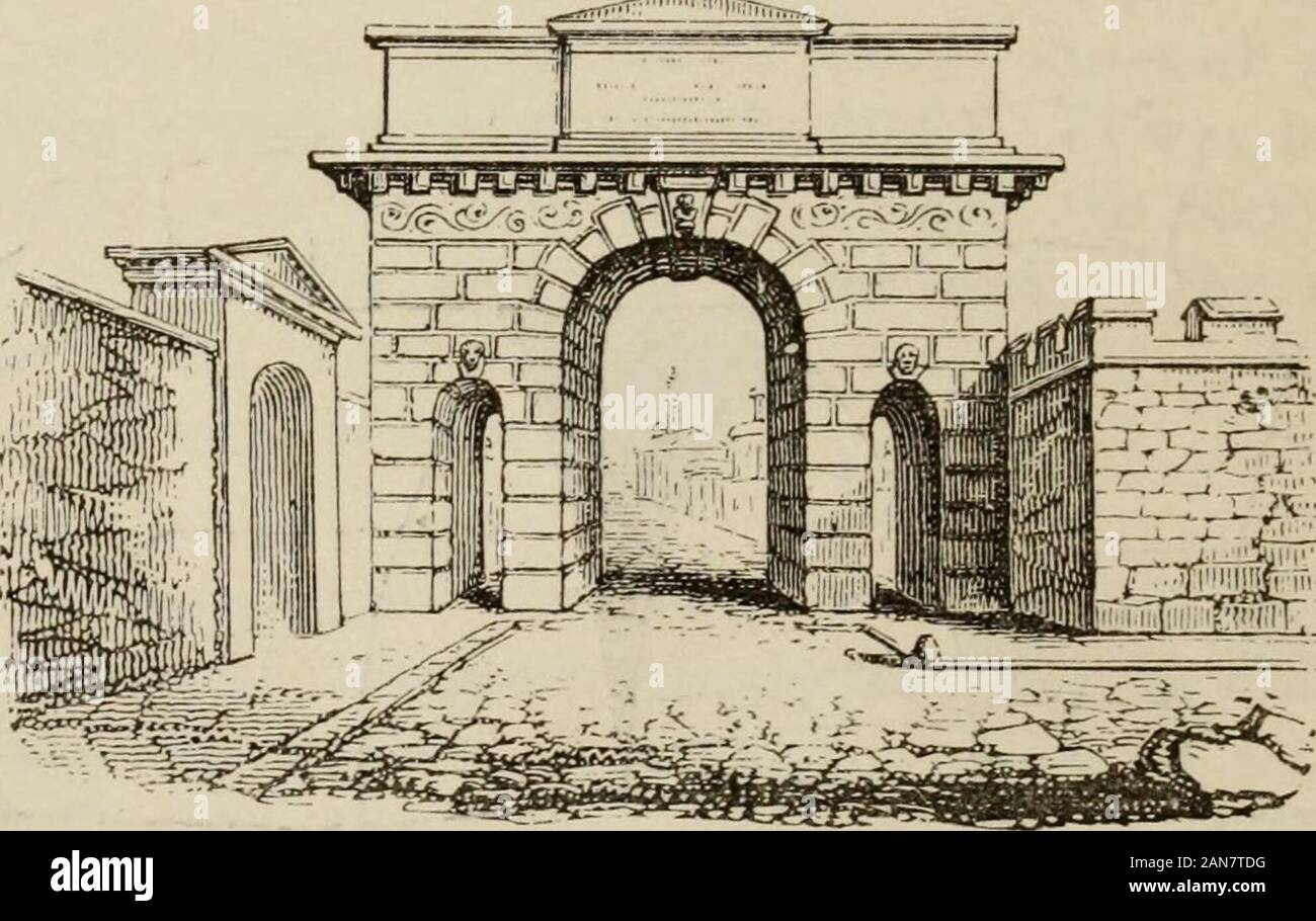 Handbuch der Archäologie, ägyptische, griechische, etruskische und römische. Kineveh archesin Ägypten und Äthiopien, einer alten Datum inclinedsome antiquaries, hat die Ehre der Originalität mit Etrurien zu bestreiten. Itis jedoch nicht konform mit der unabhängigen Fortschritt der Entwicklung, dass der Grundsatz der Bogen kann outindependantly von den Etruskern gearbeitet haben, während der Durchführung und die Entwicklung der followingup Prinzip der Arch. Die earliestexample des Bogens in der Geschichte erwähnt, und jetzt, ist, dass der Kloake Maxima, in Rom, der unzweifelhaften etruskischen Ursprungs. Stockfoto