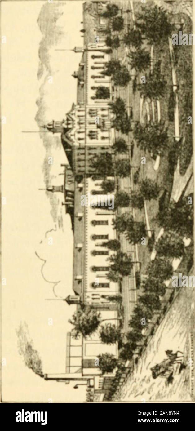 Guide und Souvenir von Detroit.. .Sh, Jagd und Boot nach Herzenslust. Ein Dampfgarer von Star Island und throughLake und Fluss St. Clair, haben Sie einen Blick auf riverscenery, die voll erfüllt werden. Das Oakland, ein Hotel in der Nähe von St. Clair, ist eine Gunst - ite stoppen. Rückkehr nach Detroit durch die Grand Trunk Railroad andstopping am Dorf von Mt. Clemens, können Sie gainhealth, die durch die Nutzung des Wassers bei den magnetischen Quellen. Es gibt unbestreitbare Beweise für bemerkenswerte Heilungen aus der Verwendung von Wasser. Einen angenehmen Tag in Atrip zu Chatham, Kanada, die ausgegeben werden Stockfoto