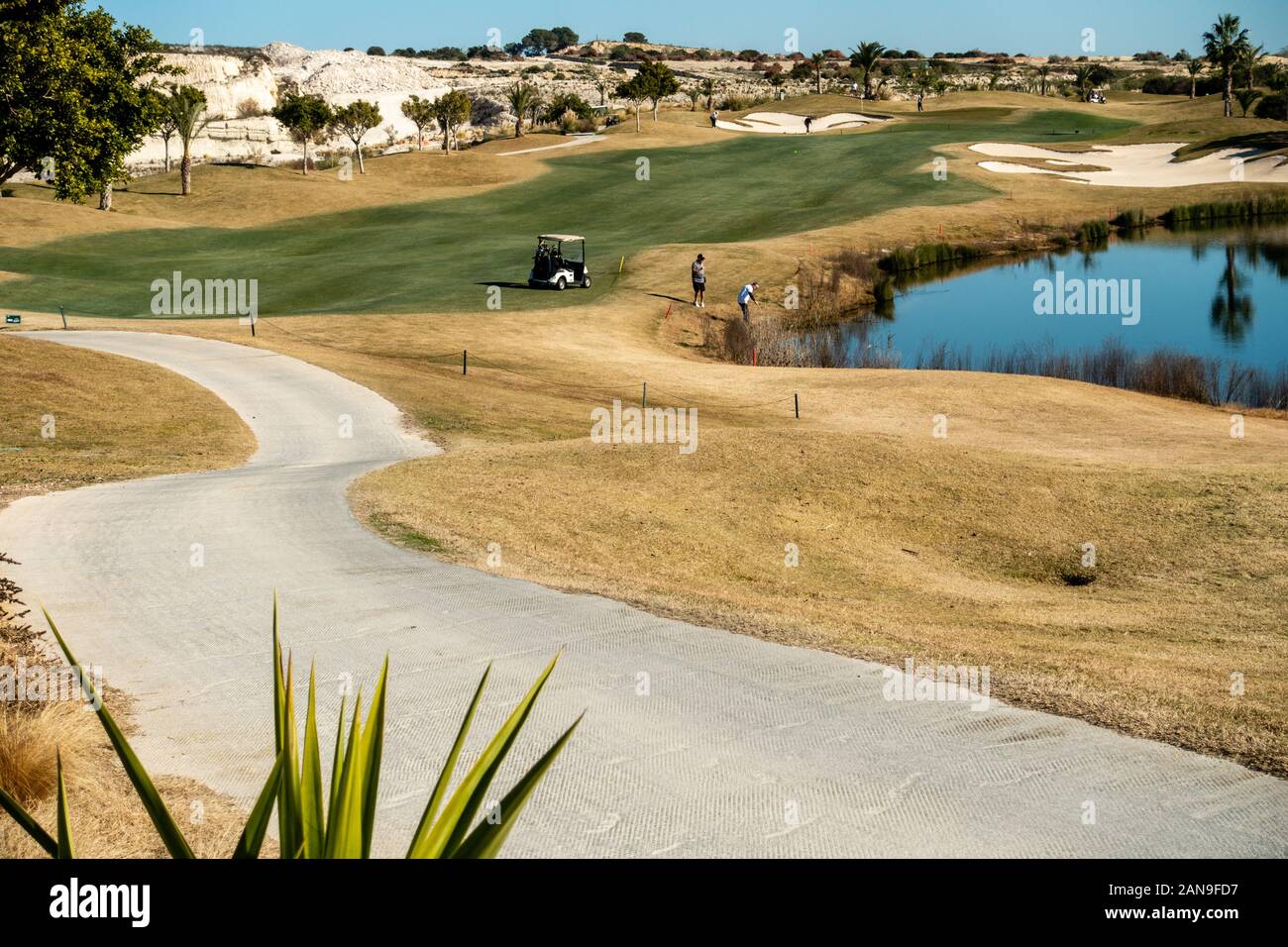 Vistabella Golf Club in Spanien Stockfoto