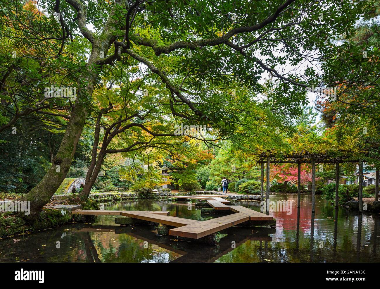 Oyama Shinto Schrein in Kanazawa, Japan Stockfoto