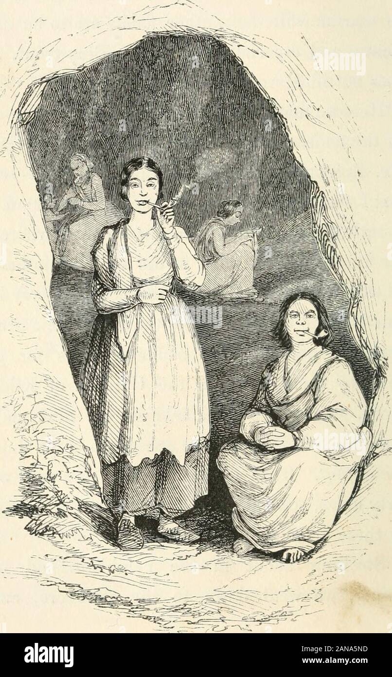 Die irische Skizzenbuch. durch den Namen Ihrer mehrere Grafschaften - Mr. Galway, Mr. Roscommon, und Herr Clare; und Es seemedthat war ich der Einsamkeit nicht mehr zu beschweren: für onestraightway lud mich zu seiner Grafschaft, wo wasthe feinsten Lachsfischerei in der Welt; eine andere saidhe würde mich durch die Grafschaft Kerry in hisfour-in-Hand ziehen; und die thiid hatte einige Proposi- Sport gleichermaßen gastfreundlich. Wie für goingdown zu einigen Rennen, auf dem curragh von Kildare Ithink, die Waren auf der nächsten und Diedrei folgenden Tagen gehalten zu werden, es schien keine, dass questionabout zu sein. Dass ein Mann entgehen lassen sollte ein r Stockfoto