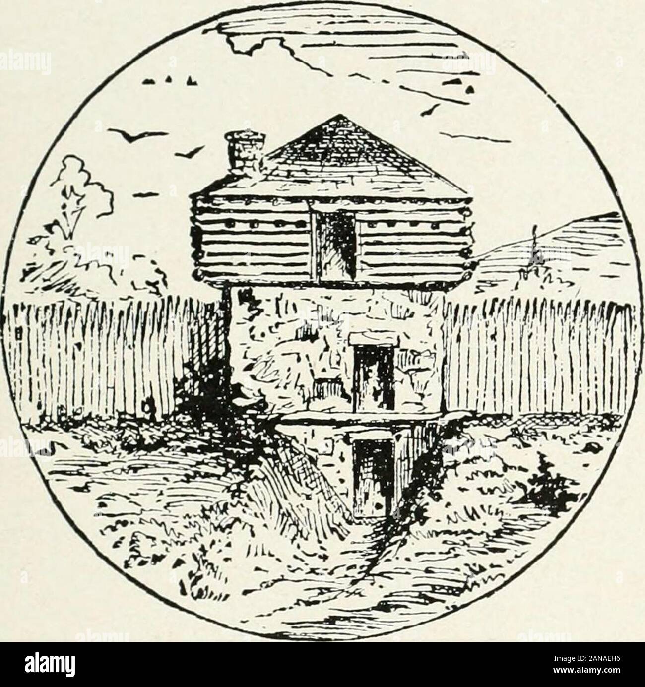 Das Leben und die Briefe des DrWilliam Beaumont, einschließlich der bisher unveröffentlichten Daten über den Fall von Alexis StMartin. 1820 1822 --Dt ilimackinac scribt s 23.38.39 81 Höhe, gebaut von Erde und Sodded, mit 4 Bastionen, die ganze surroundedwith Palisades, einem tiefen Graben und Glacis. Er steht sofort wieder der Stadt und hat Kraft eine reguläre Belagerung zu überstehen, aber nicht den Fluss. Es gibt jetzt Truppen dort stationiert unter dem comd.. Juni 3d. Ritt in den Frühling Brunnen und ging hinüber auf Sand - welche, einem kleinen französischen Dorf ungefähr drei Meilen unterhalb Detroit. Fort Michilimackinac ist h Stockfoto