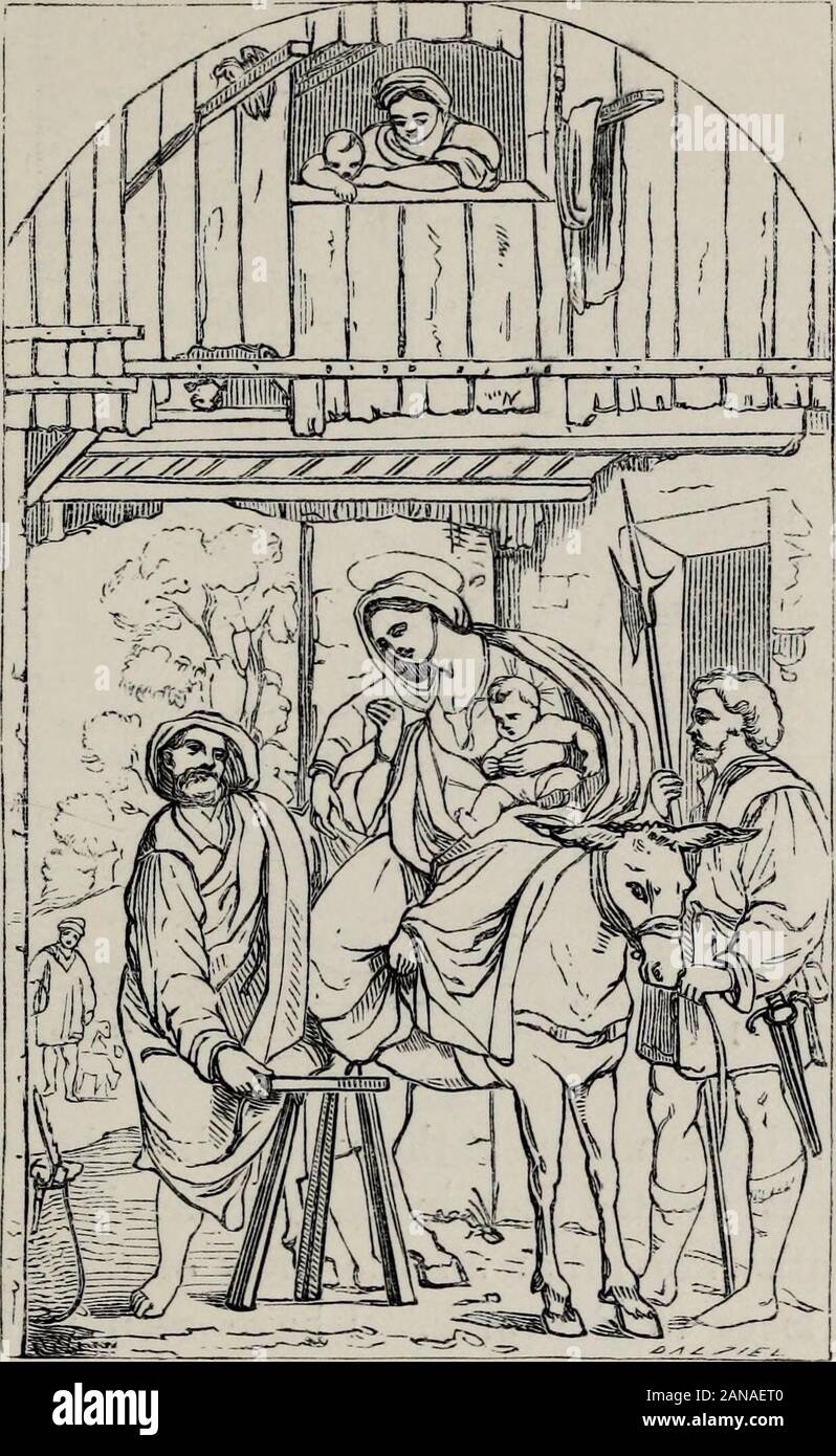 Legenden der Madonna, wie in der Bildenden vertreten artsForming die dritte Serie der Heiligen und die legendäre Kunst. dging für die Nacht. Und Maria sprach zu Ihm, der LordGod, dich zu Seiner rechten Hand empfangen, und Grant theepardon deiner Sünden! Und es war so: Für in nach Zeiten thesetwo Diebe wurden mit Christus gekreuzigt, einer zur Rechten und eine zur Linken; und die barmherzige Dieb ging vor theSavior ins Paradies. Die Szene der Begegnung mit den Räubern, in der Nähe von Ramla, die sich auf Reisende hingewiesen, und noch in bösen Leumund asder Lieblingsplatz der Banditen. Die kreuzfahrer besuchte den Punkt als apl Stockfoto