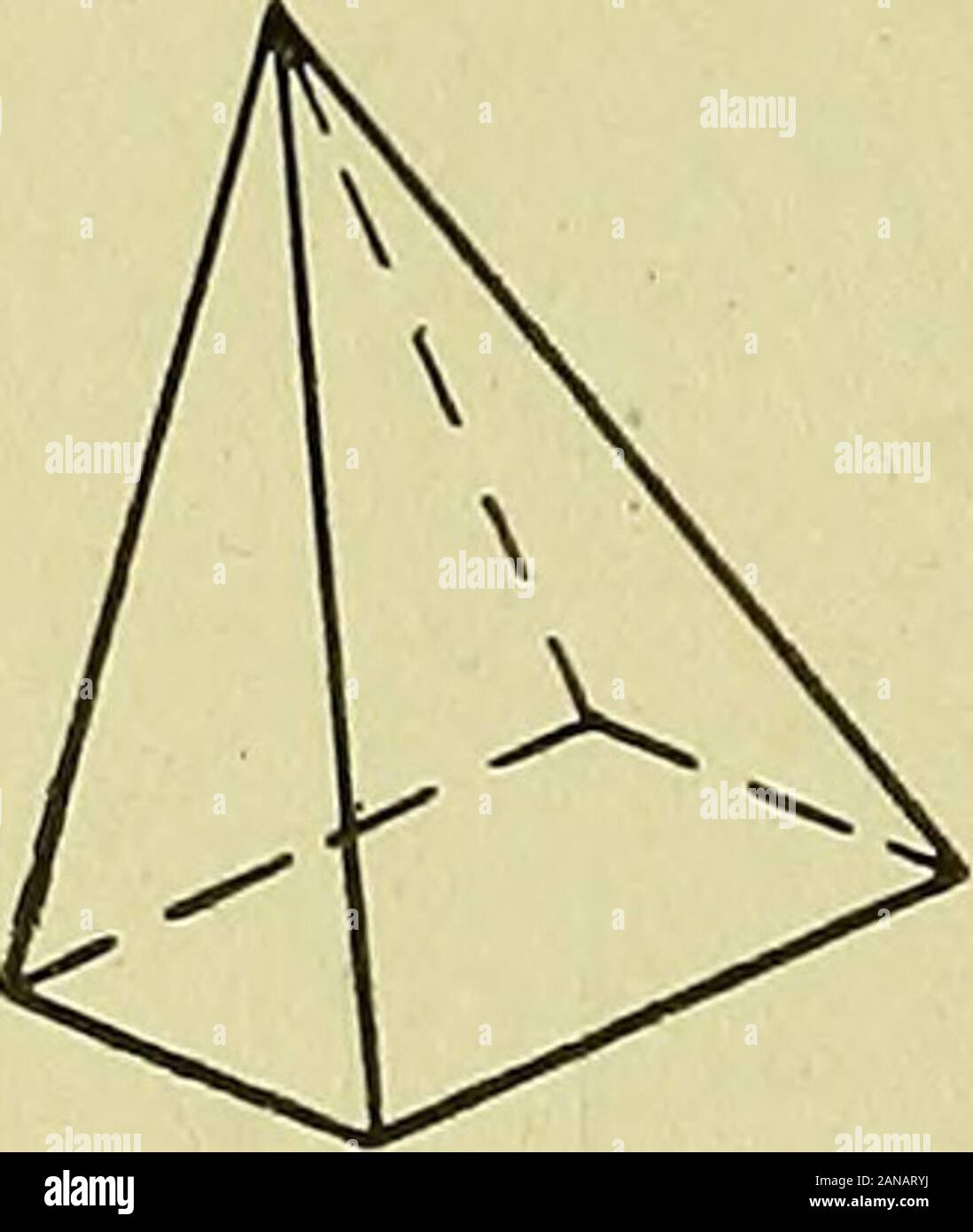 Blaupause zu lesen; ein praktisches Handbuch der Anweisung in blueprint Lesung, durch die Analyse von typischen Platten mit Bezug auf Zeichnung der mechanischen Konventionen und Methoden, die Gesetze der Projektion, etc. Abb. 71. Parallelopiped Abb. 72. Rechteckige Paral-lelopiped Abb. 73. TruncatedPrism ein Rig] Prisma, dessen seitlichen Teilflächen andie sind senkrecht Basen, Abb. 70. Eine regelmäßige Prism ist ein Prisma in reguläre Polygone forbases. Parallelopiped. Eine parallelopiped ist ein Prisma, deren Basen areparallelograms. Abb. 71. Wenn alle Kanten senkrecht zu thebases sind, ist es ein Recht parallel aufgerufen Stockfoto