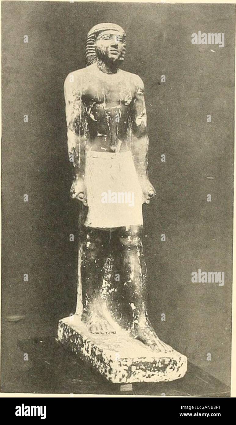 Statuen und Statuetten von Königen und Privatleuten im Museum von Kairo, Nr. 1-1294. 96 97 Stockfoto