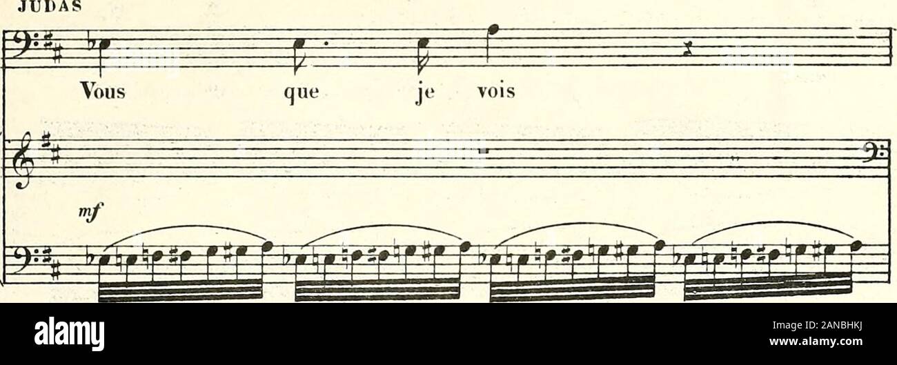 Les Machabées: Opéra en 3 Actes. Fw 333. §^Ï = HÉ=S Stockfoto