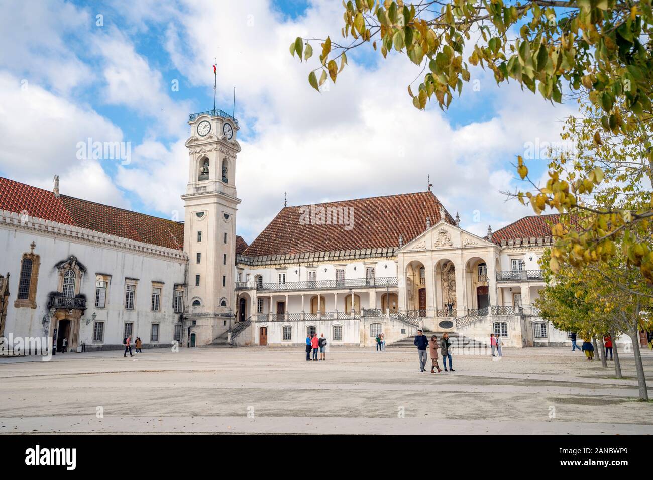 Universität von Coimbra - eine der ältesten Universitäten in Europa, Portugal Stockfoto
