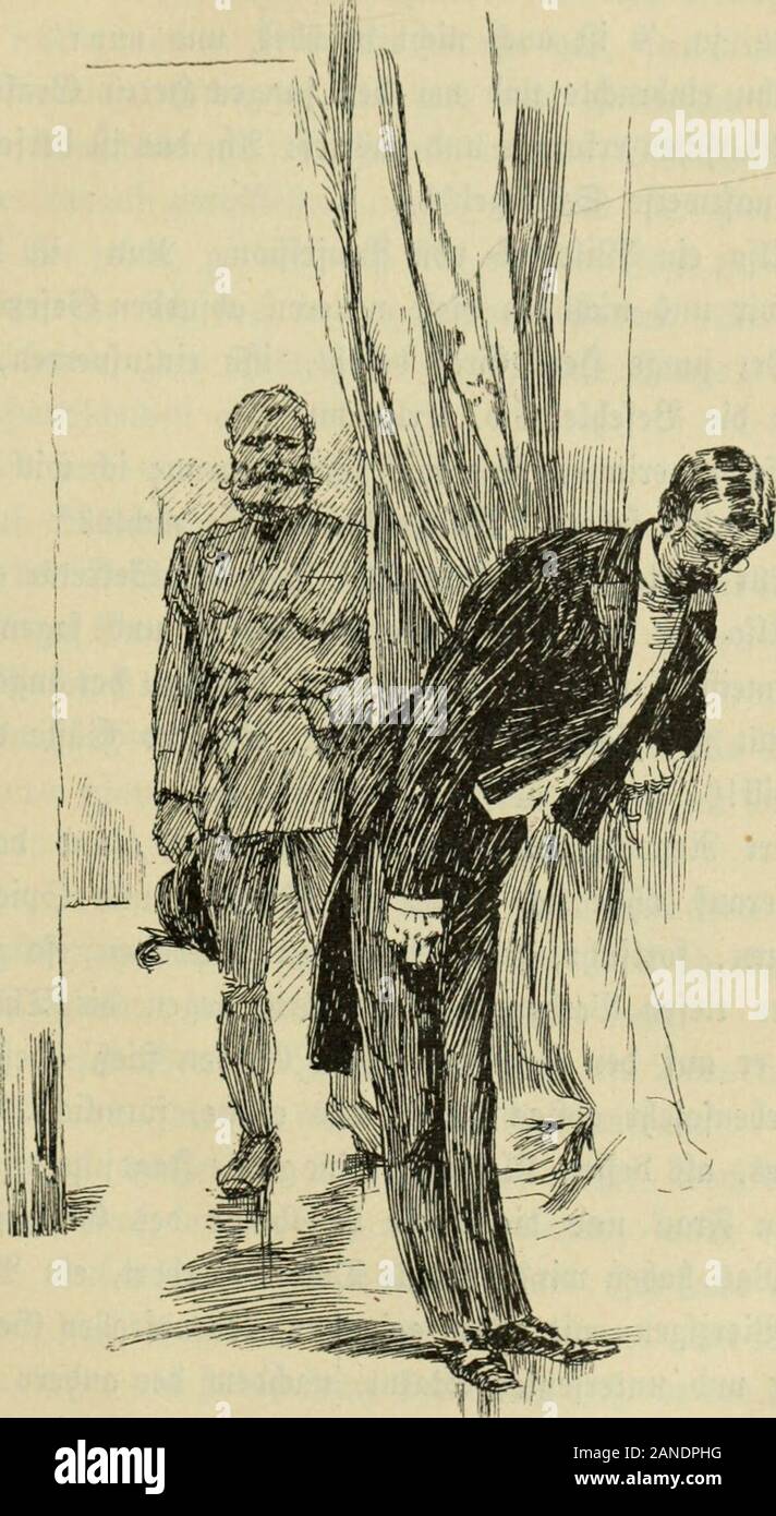 Der letzte BombardierIllustriert von FBergen und RHaug. cid ^ tigleiten aufregen. , 3 öa 8 aufregen, mein Sieber! 2) Ein § ift f) öd) oft 3 eine fyeilfames $ lutmatluug, bie mir gut t() ut, Mie ber langweilige^o! tor Fagt.^ llfo Laffen" Sie l) ören. "§ Eute morgen fud) te einer ber Weoierförfter mit feinem • Vntnbe Söalb burcr) ben. "2) er öeld marö? Fragte ber © Raf, mieber emfig mit feinenStöigeln befcrjäftigt. "SDer SSetteler. "(Sin mit Sötann - meiter! "Unb bemerkte babei in unferem Verkehrspolitikerin bei ber 3a) lud) t, mo bie alte Sinbe fielet... "2 lr) a, bie Sinbe unferes guten greunbeö mrbuc $&gt;. "$ iicf) Wig, @rlaud) t. Stockfoto