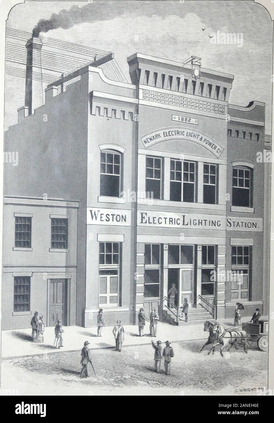 Die Maxime, Licht und Power Co., Philadelphia. . Ein Preis-listen. Preis-listen werden auf Antrag eingerichtet werden, was Abmessungen, Kapazität, Undandere Details aller Apparate, die von der Firma hergestellt. Alle communicationsshould auf die allgemeinen Geschäft Büro der Firma, gerechtere Build-ing, 120 Broadway, New York. angesprochen werden. C WRIGHT NY. Stockfoto