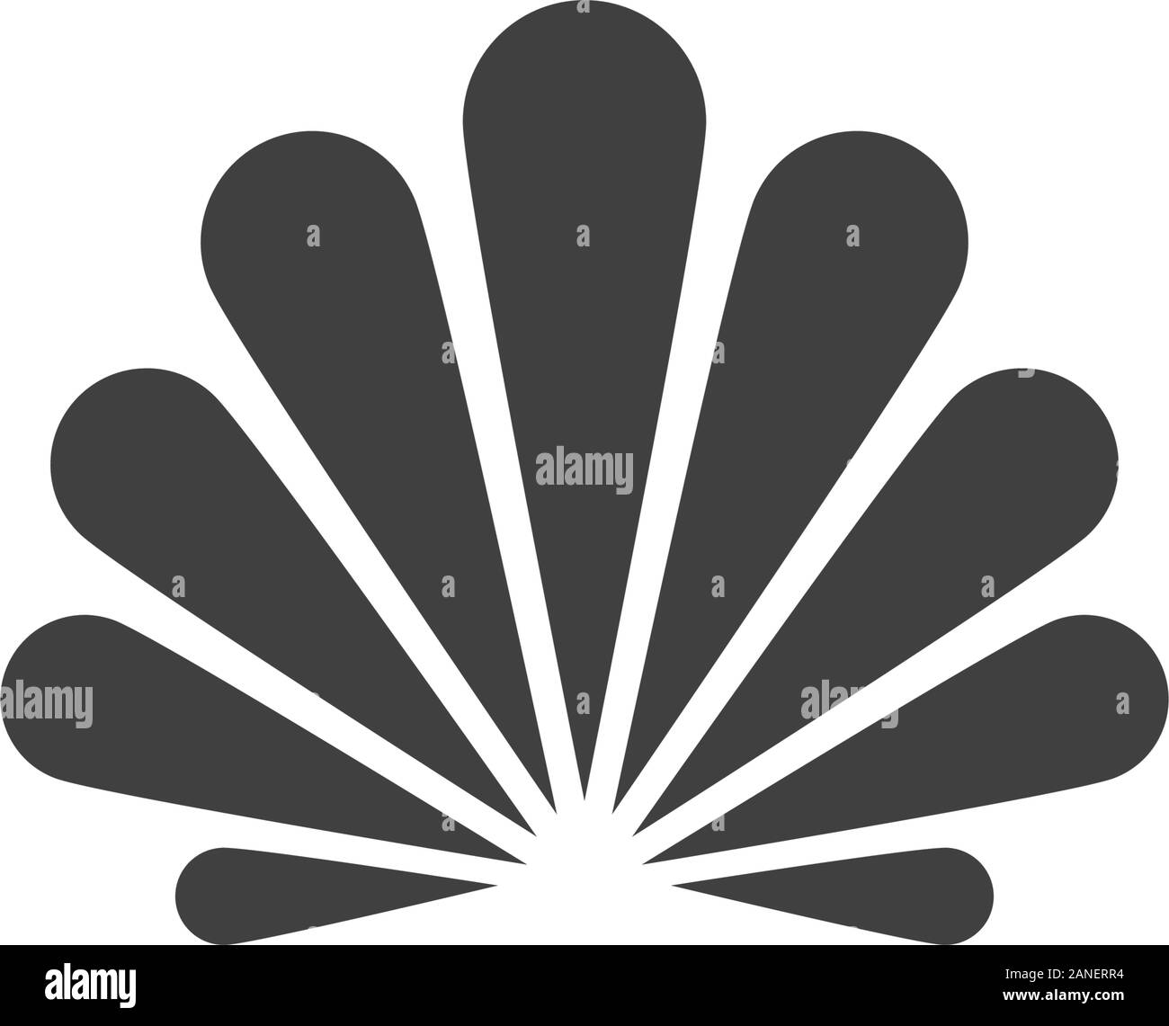 Shell Vektor icon Abbildung Design Template Stock Vektor