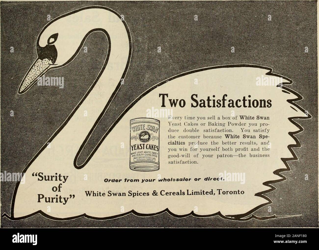 Kanadische Lebensmittelhändler Oktober-Dezember 1913. Zu Erfüllen Ihre Kunden geben Ihnen SALADA. Jede gradecontains die feinsten Kaffee möglich und wird von Absolut gleichmäßige Qualität. Denken Sie daran, den Verkauf gewährleistet ist. SALADA LONDON. Ger. BUFFALO NEW YORK TORONTO MONTREAL BOSTON CHICAGO DETROIT 41 Eastcheap 78 W. Genesee 1 00 Hudson Str. 32 Yonge St. St. Paul St. 34-35 S. Markt St. 361 N. River St. Shelby Block auch Zweigstellen in Pittsburg und Philadelphia. Die kanadische Lebensmittelhändler Stockfoto