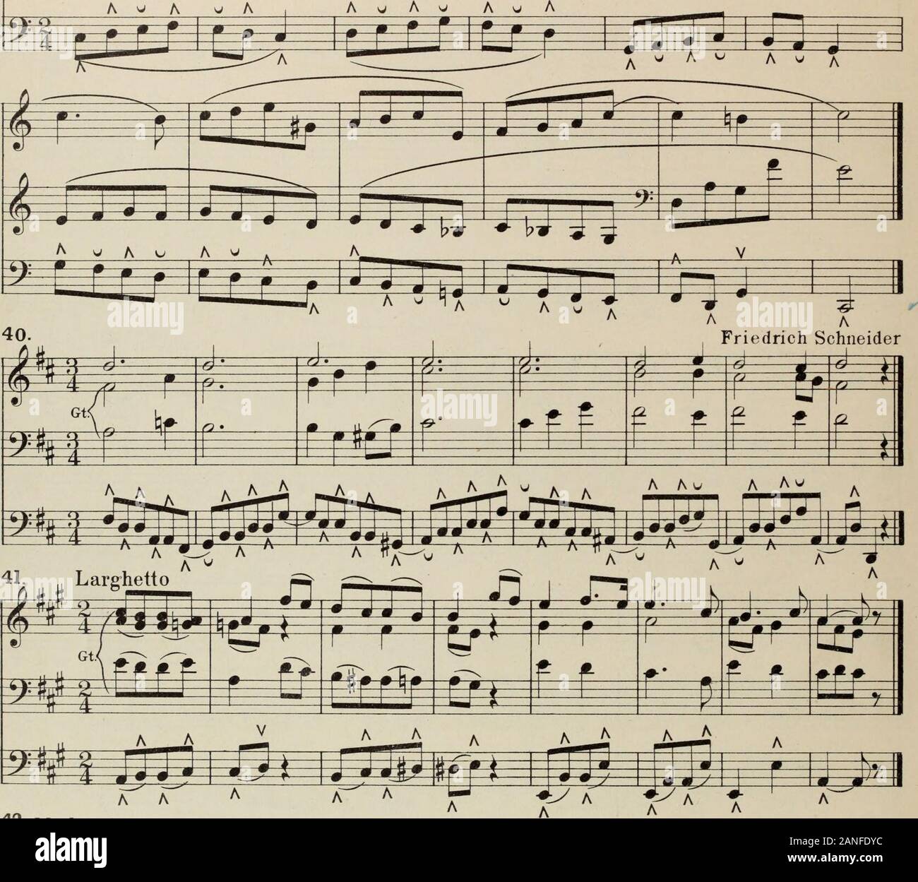 Master-Studien für die Orgel: eine Reihe von Studien zur Erfassung von Individualität und Unabhängigkeit der Bewegung zwischen den Händen und Füßen. 19095? Jl Andante 39, Gt Heinrich Reimann^ zz:? Sw. Ich ein vj A^A A A 42v Moderato gL^o^-o-0 - g-a § b:-o-s&gt; s&gt; n xr ^^Y9 - * Gtt? £&gt;? -6&gt;-S V g" - {2. & 5 C SZ: k § g e. § S A A A A A A A A A A f^Fi # - •^4 n S 19095 *AA* AA5 AA^17 43 Andante!* •^i* "Sir Jol • f m in Stainer,. J 4 4^r r-Sw. 9 I 9 -- f-*.w | " | "#N J J - f1 - • - f T-w v • - *JhJ-H - 1 - A^J J A EIN vj ein w? P P?o • J* 4 zz A J A i k S 5 E i i s ¥ £ Stockfoto