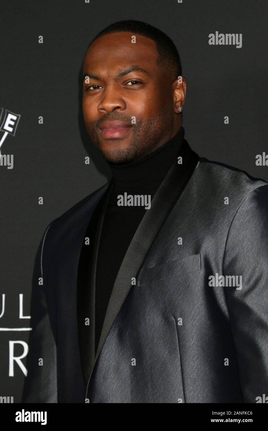 Los Angeles, CA. 16 Jan, 2020. Ser 'Darius Blain in der Ankunftshalle für das letzte volle Messen Premiere Arclight Hollywood, Los Angeles, CA 16. Januar 2020. Credit: Priscilla Grant/Everett Collection/Alamy leben Nachrichten Stockfoto