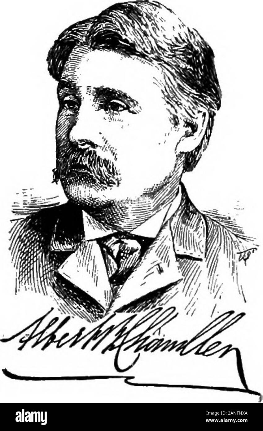 Die Nationalen cyclopaedia von amerikanischen Biographie: In der Geschichte der Vereinigten Staaten als im Leben der Gründer, Erbauer dargestellt, und die Verteidiger der Republik, und der Männer und Frauen, die die Arbeit machen und Formen sind die Gedanken der Gegenwart, von bedeutenden Biografen, aus jedem Mitgliedstaat ausgewählt, überarbeitet und von den herausragendsten Historikern, Gelehrte und Staatsmänner der Tag bearbeitet. Der amerikanische Biografie. 171. Krämer, Albert Braun, Präsident von^? Postal telegraph Kabel Unternehmen, wurde atWest Randolph, Vt, Aug 30, 1840 geboren, und ist der sonot William Brown und Stockfoto