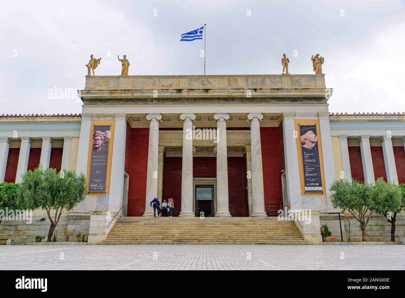 Nationales Archäologisches Museum in Athen, Griechenland Stockfoto