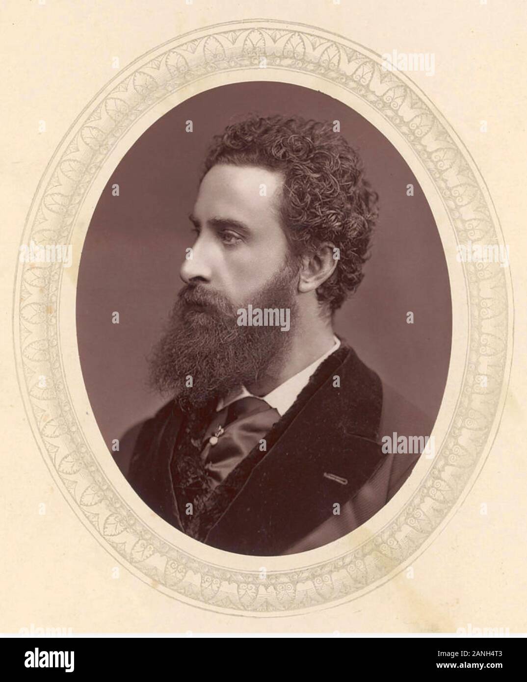 ROBERT Bulwer- Lytton (1831-1891), englischer Diplomat und Staatsmann Conservativbe Stockfoto