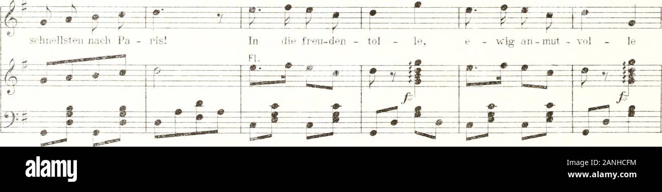 Die ideale Gattin: Operette in drei Akten. Picc.FI. pViol. ^ £ 3 Hü ^S *?*=fr-J) j h j^1 Ji J N J"* Ich? J) y=* ± =* * =^- • -?--r-* den Men-schen ich: io-pa 23.38.39. Frag ;- te Ach wie kommt Mann. wis-sen Sies, bin-r-TTi W •*/Trp. ^^* ü £ ¥. -?* - V - 1. Ü-iL ac-m-----#-/v-vie] ------?: t y p ^-^-----+-ne Stadt Pa-ris / Pa ris: * Ich habe. Und der Mensch gab zur I f* =* = £ J^U Oh i te = t = £ fe *^* p&. ; ? Pi&P^ü 9 "Bf#p Fag. Hörn. Gest.. Q 5 7 | 7 1 | 7 7 I F^^^^^^^; = |V||7 j fe i/4*" "e/a" £ - "Ca. H j i p ff rj j m § f i i langsamer Sekt den Weg führt Sie hin di-Calida St* Oh, P=S samer rückgängig machen Stockfoto