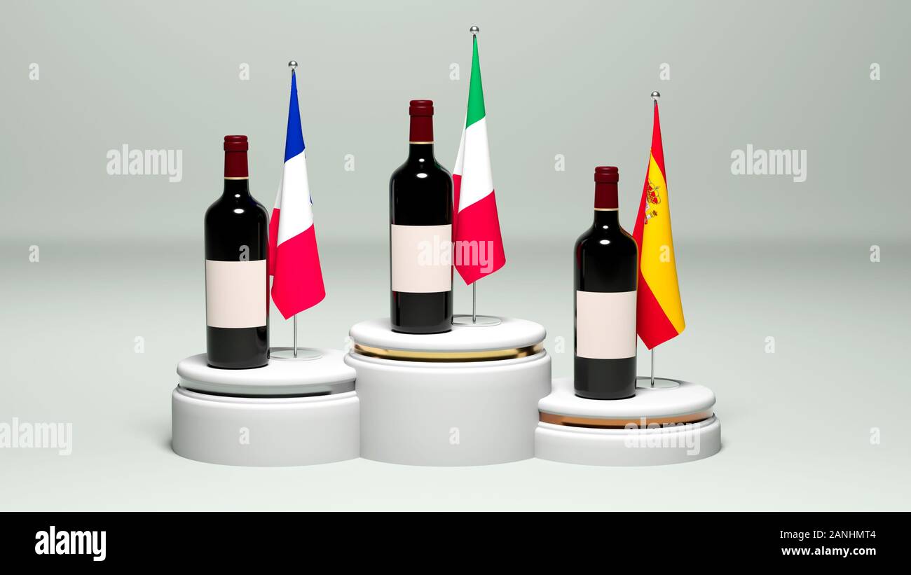 Weinproduzent der Welt Stockfoto