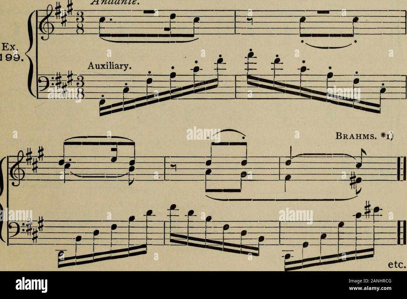 Kontrapunkt in der Erfindung, Fuge, Kanon und anderen polyphonen Formen: Eine erschöpfende Abhandlung über die strukturellen und formalen Details des polyphone oder Kontrapunktische Formen der Musik, für die Nutzung von allgemeinen und besonderen Studierende der Musik. Abs. 2-oid. Begleitet von Canon. 305 Klengel. * I) FEG=p^h^i j j - 1 usw. 1 £ F*i) Vol. I, Canon 7; analysieren zu beenden, und siehe auch - Vol. I, Canon 10; in 5., die nach dem 1. Takt; der obere Teil. - Vol. II, Canon 7; im 2., Nach zwei Schlägen in 3-4 Zeit. Zusätzliche Bass, beginnend zwei measuresbefore kanonischen Teile. d. Schließlich kann die Begleitung übernehmen Stockfoto