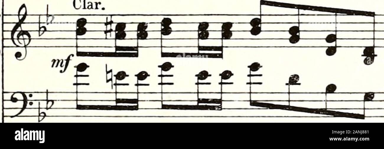 Die ideale Gattin: Operette in drei Akten. Bässe. * = * 1 ff. M L M Tpifrpffpj^ iTJ i j B yt1 r t Auto. hat-te nichts zu La-chen. Ach babn Sie denn kein Tempra- ment? Das in Ih-nen lo-Dernd brennt? Viol. ?&Gt;-A1 dfa i2te ich ± Als^ Ä dt^M^Ji^ fei Bässe,^t 5^p f f f f&gt; iijf nfihf^ iJl ich Auto. Wenn das mir pas siert, Clar. aufs Wort. Str. Ich wä-re längst schon ex-PLO. Diert, ich3 f^JK--T JÜ FAG. Ich yiiJiJJ^ ein Auto § j) i j) j&gt; ich ^^-"?* - "^- mhat-te aaf der Stells ganz un-ge-niert Paroledhonneurs^ nich re-vac - Stockfoto