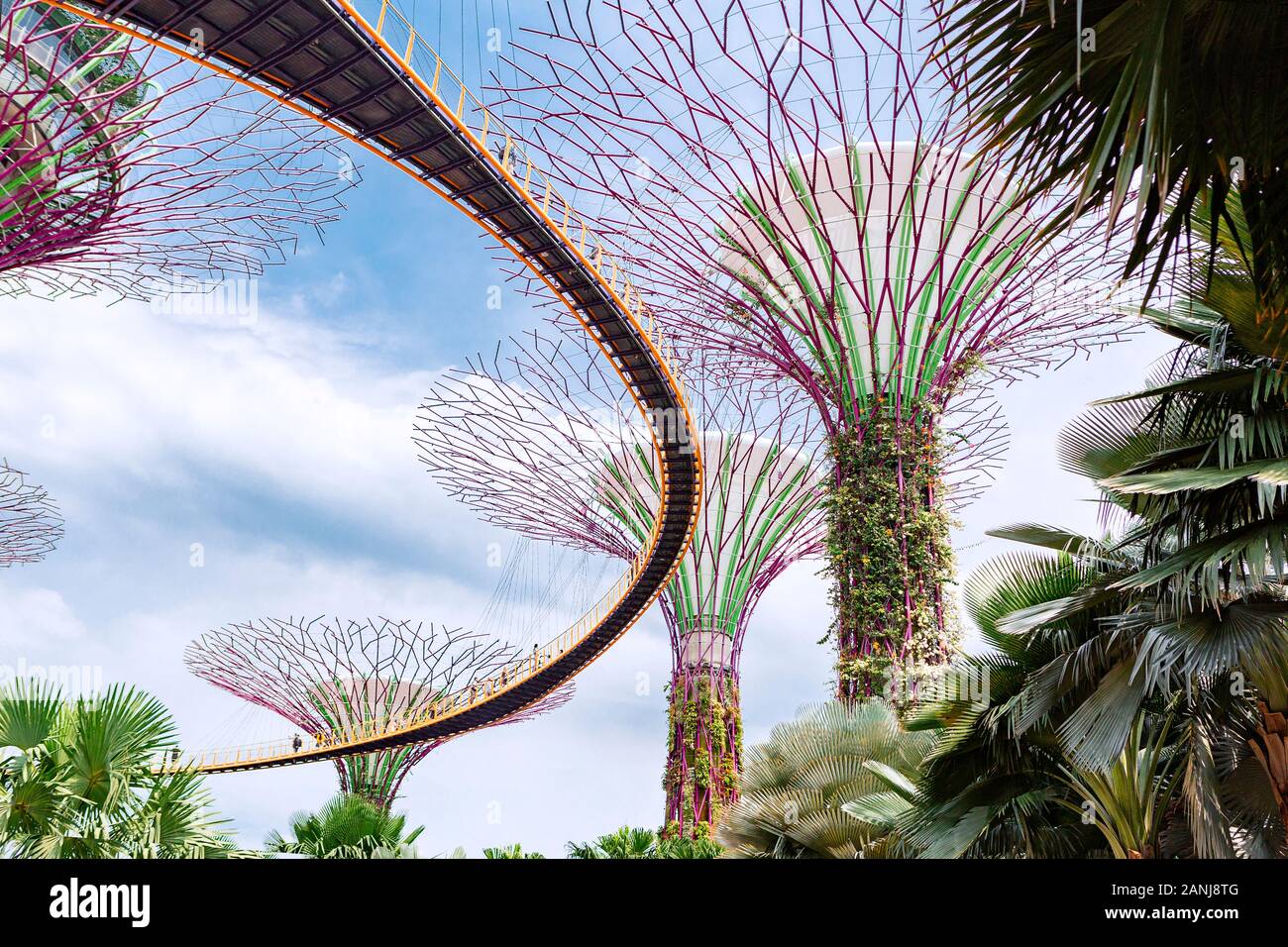Gardens by the bay , singapur Fotos und Bildmaterial in hoher
