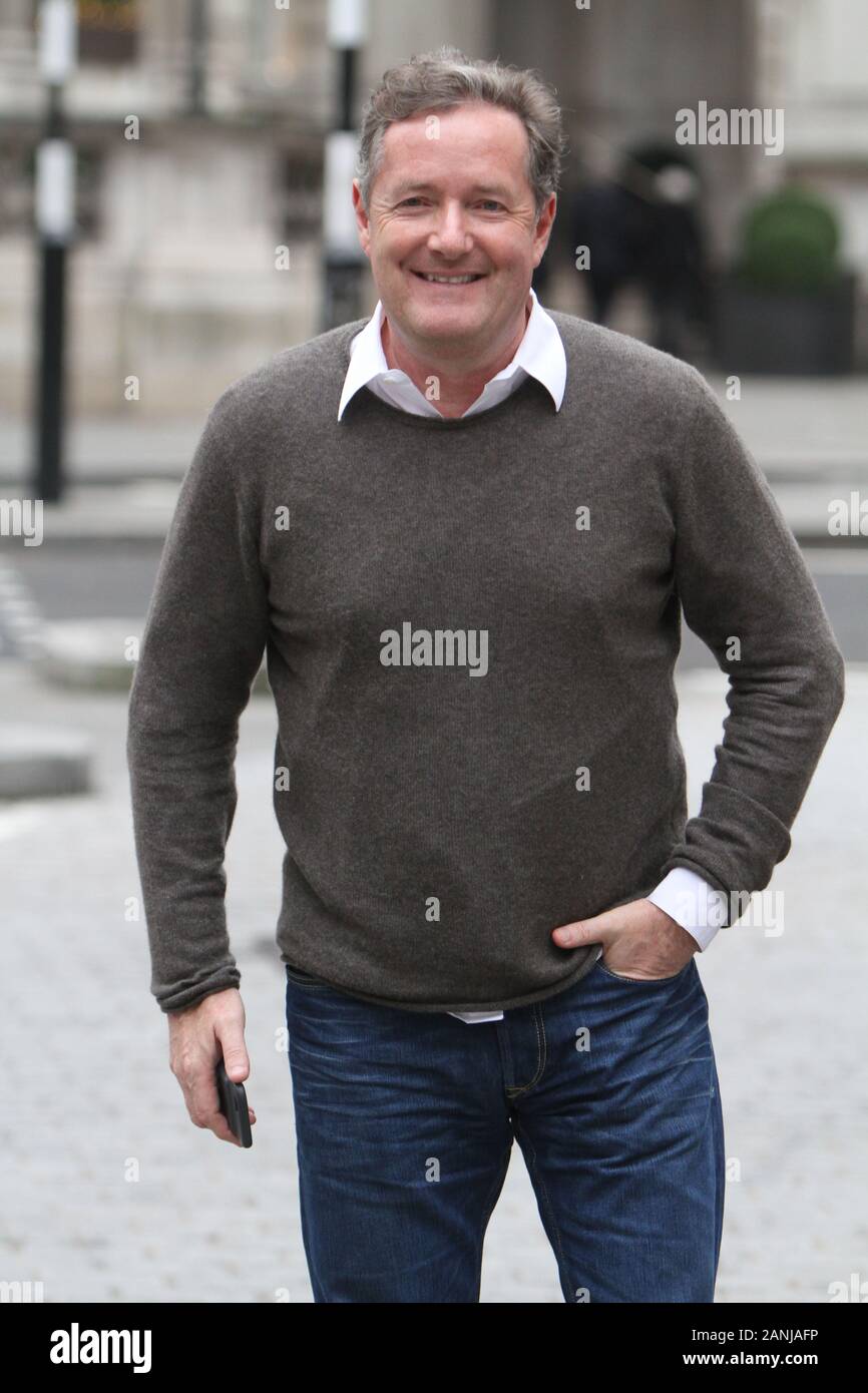 Piers Morgan (credit Bild © Jack Ludlam) Stockfoto